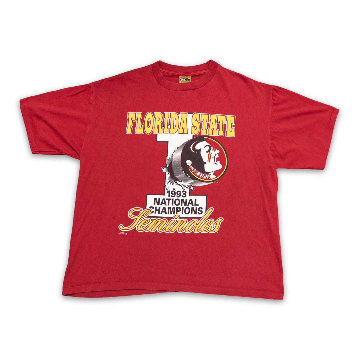 FSU Nutmeg '93 National Champs Shirt