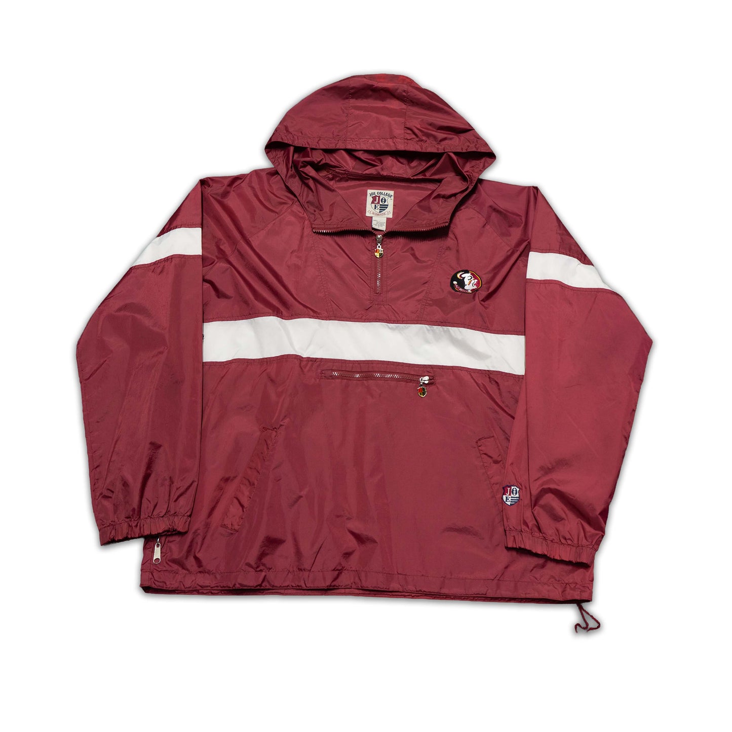FSU Old Logo Joe College Rain Jacket