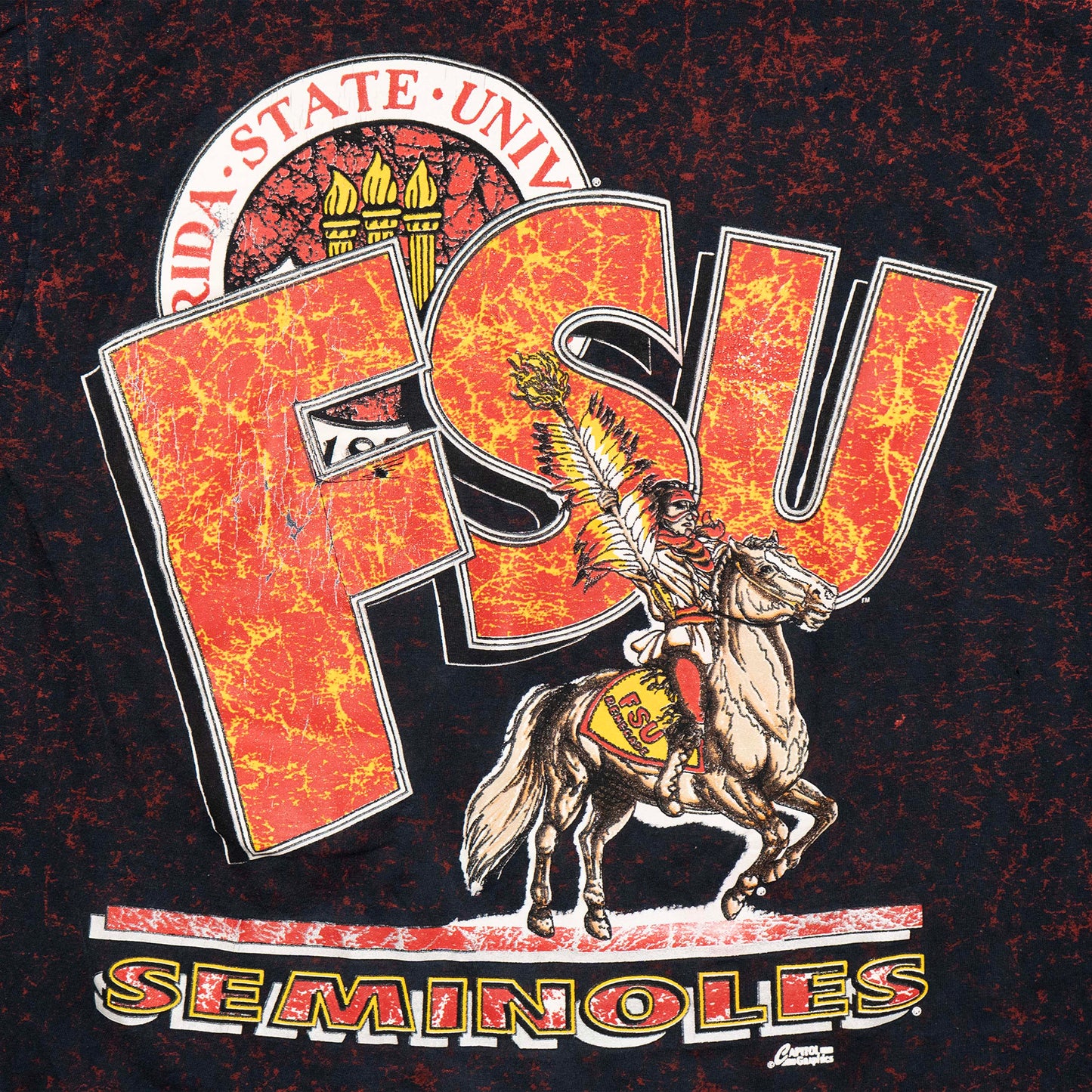 FSU Big Logos Capitol Graphics Shirt