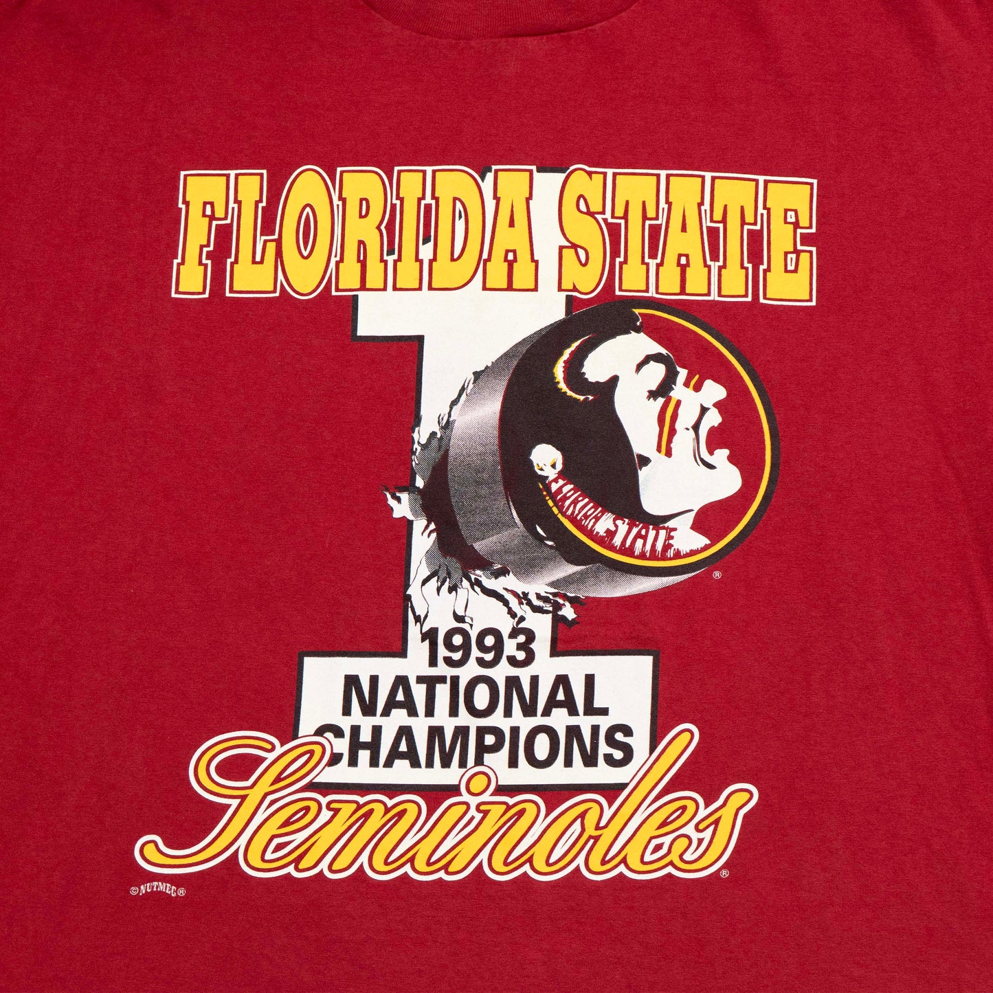 FSU Nutmeg '93 National Champs Shirt