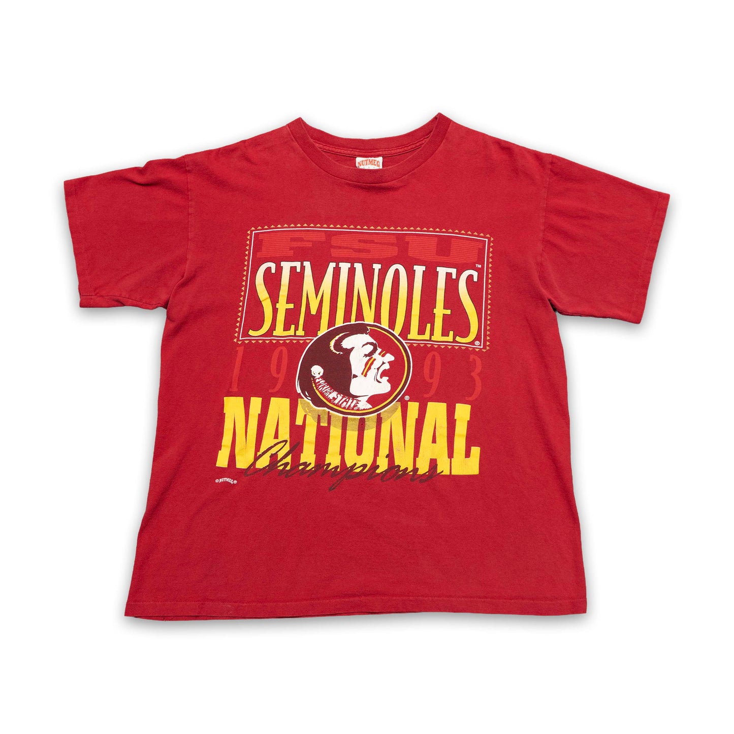 Seminoles 1993 National Champions Nutmeg Shirt (As-Is)