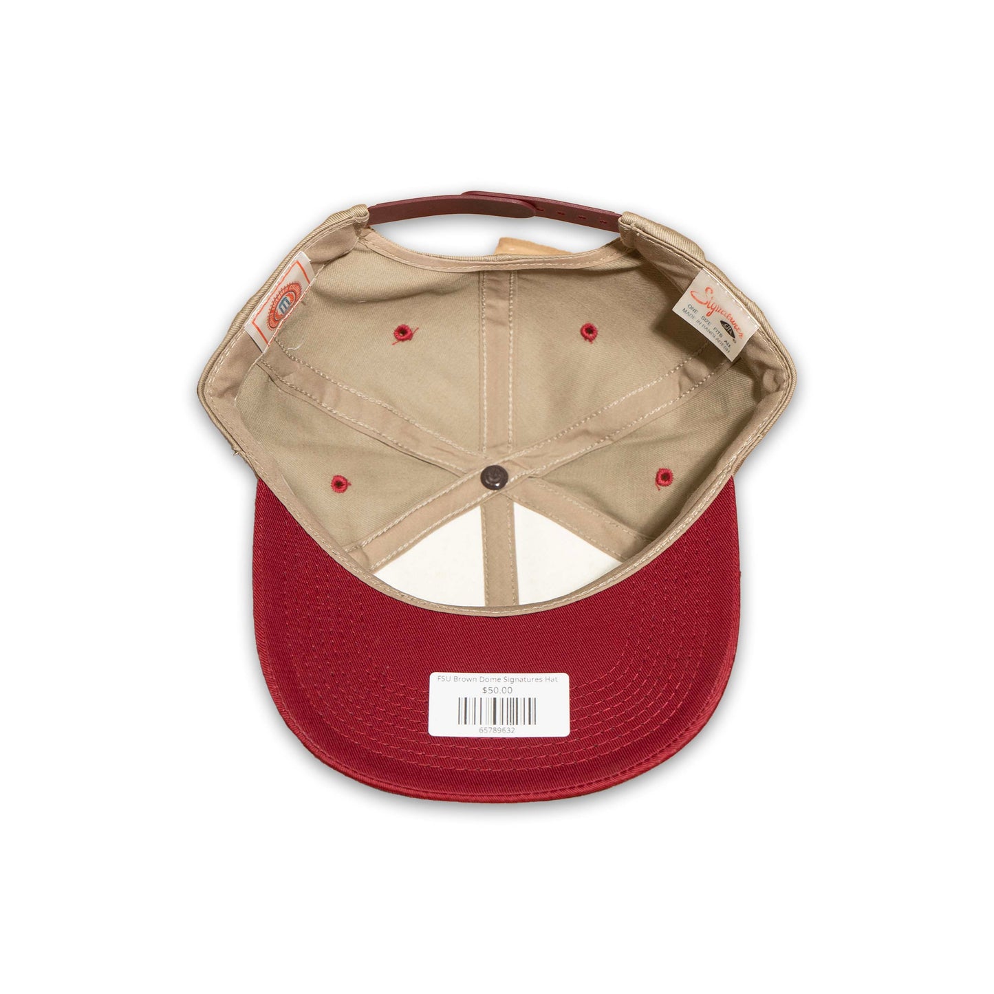 FSU Brown Dome Signatures Hat