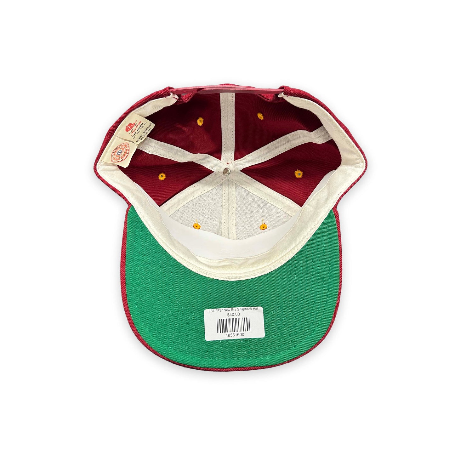 FSU "FS" New Era Snapback Hat