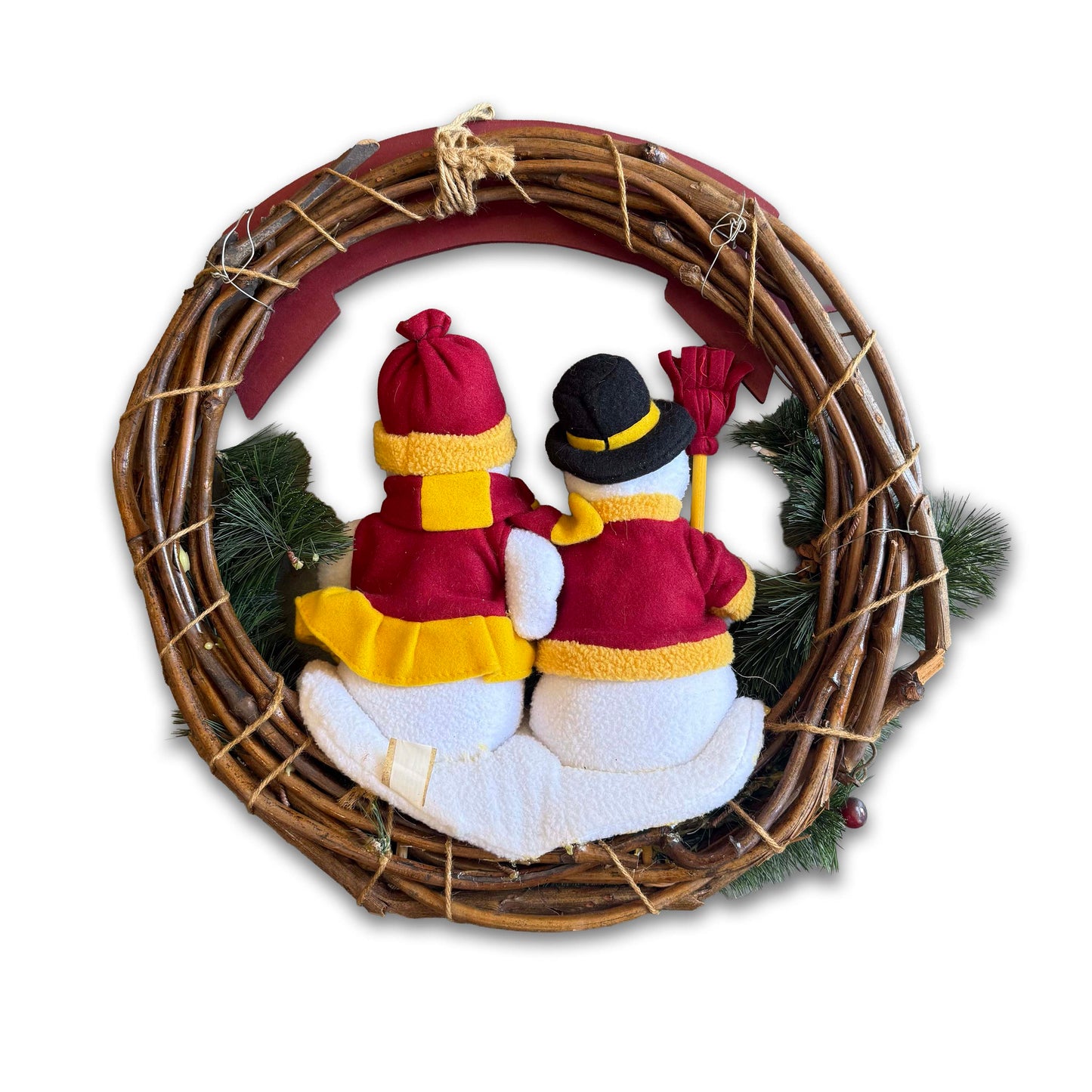 FSU Happy Holidays Wreath