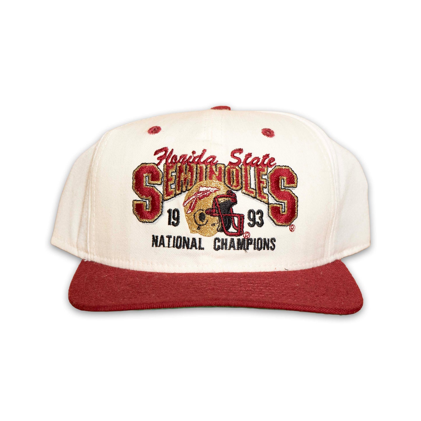 FSU White Dome '93 Champs Hat