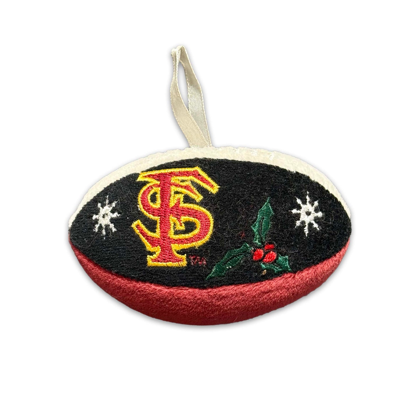 FS Football Plush Ornament