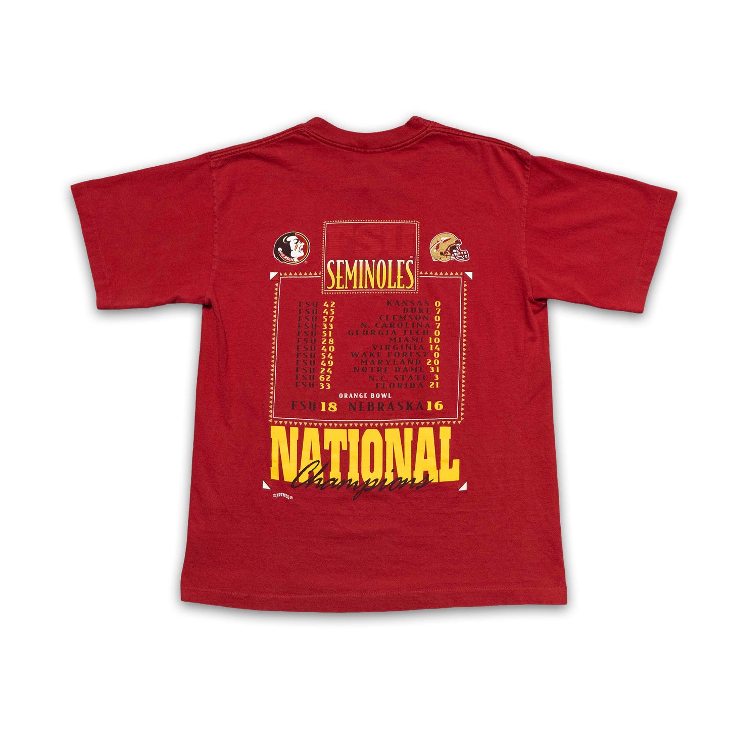FSU Nutmeg '93 Champs Shirt