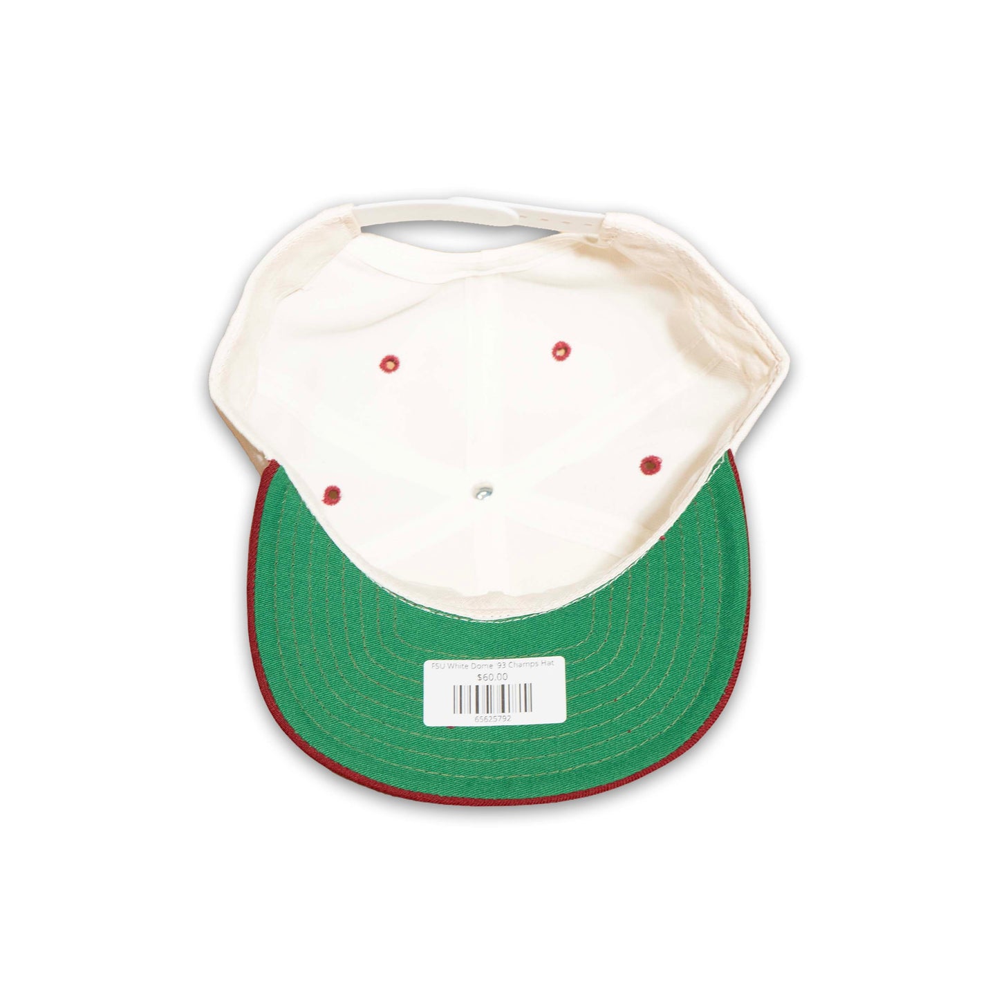 FSU White Dome '93 Champs Hat