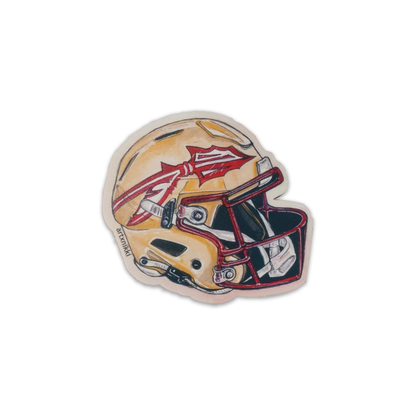 FSU Football Helmet Sticker (AXN)
