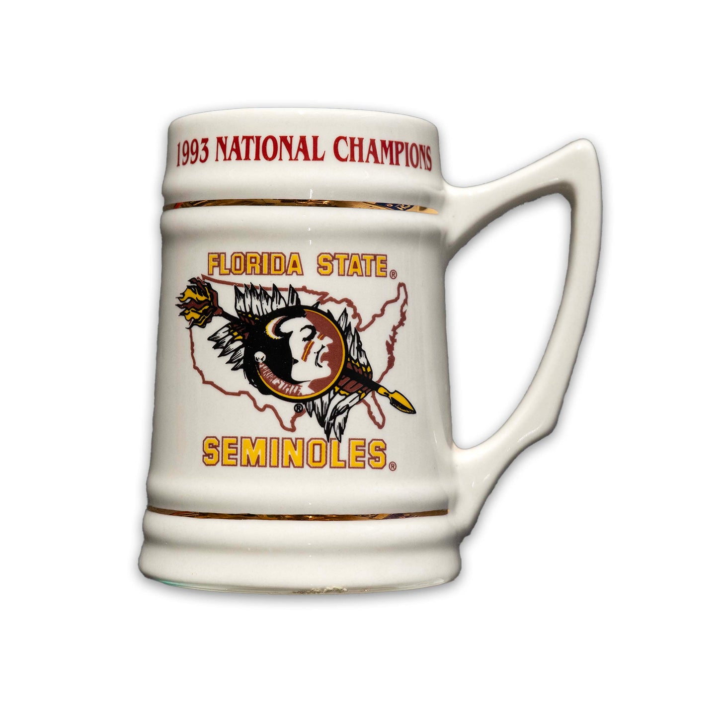 FSU 1993 National Champs Stein