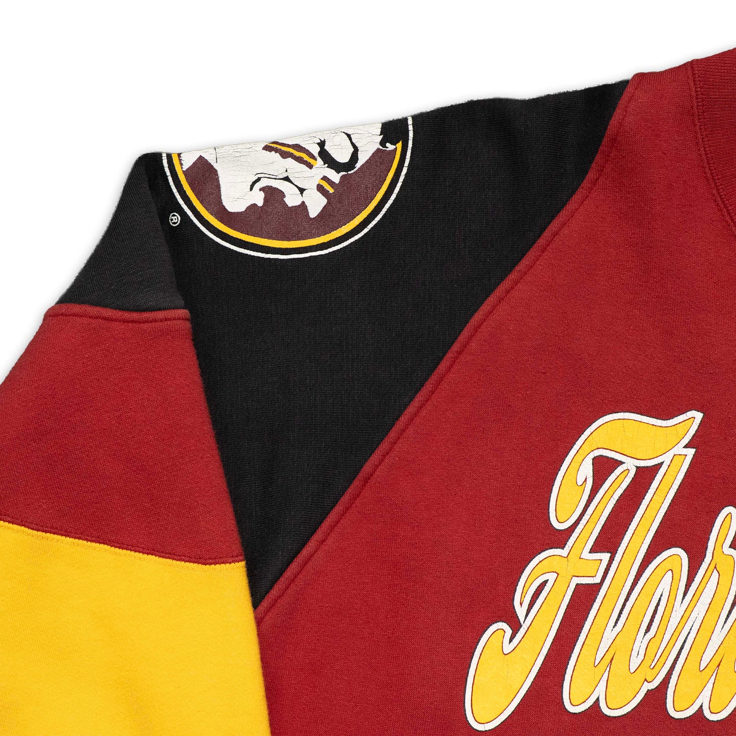 FSU Galt Sand Shoulder Logo Sweatshirt