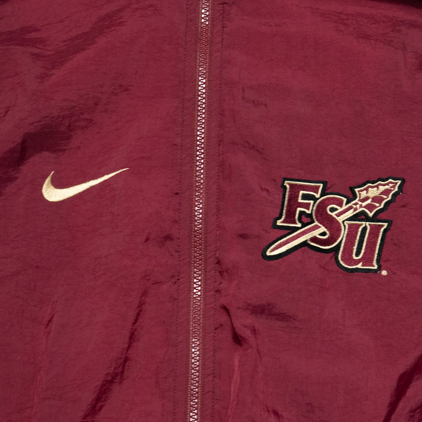 FSU Spear Nike Zip-Up Windbreaker