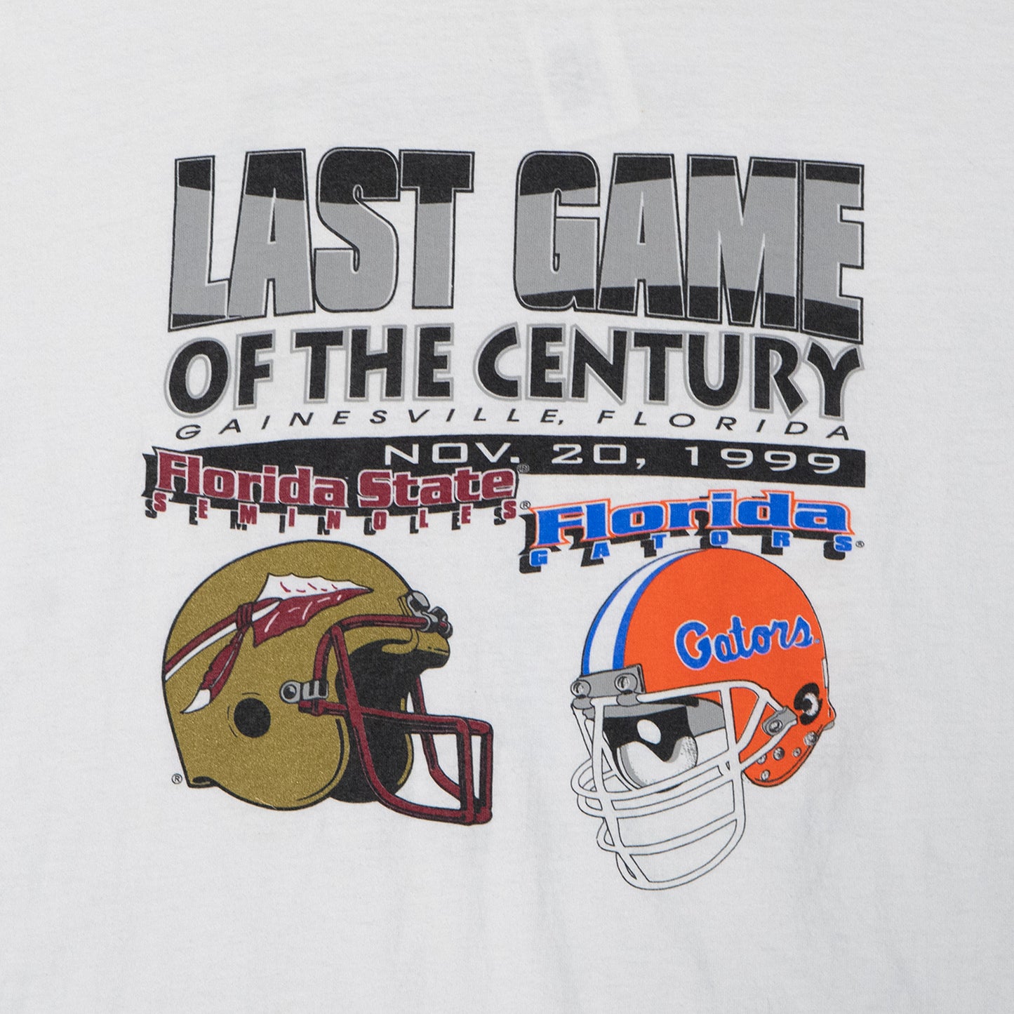 FSU v UF Last Game of the Century Shirt