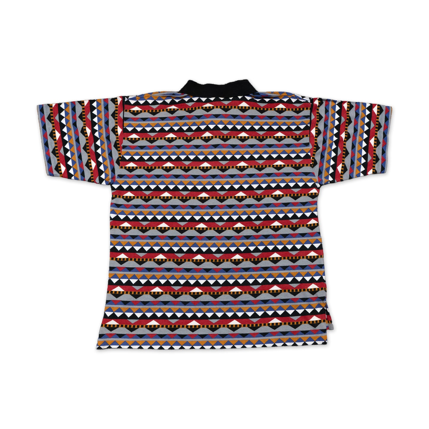 FSU Old Logo Striped Pattern Polo