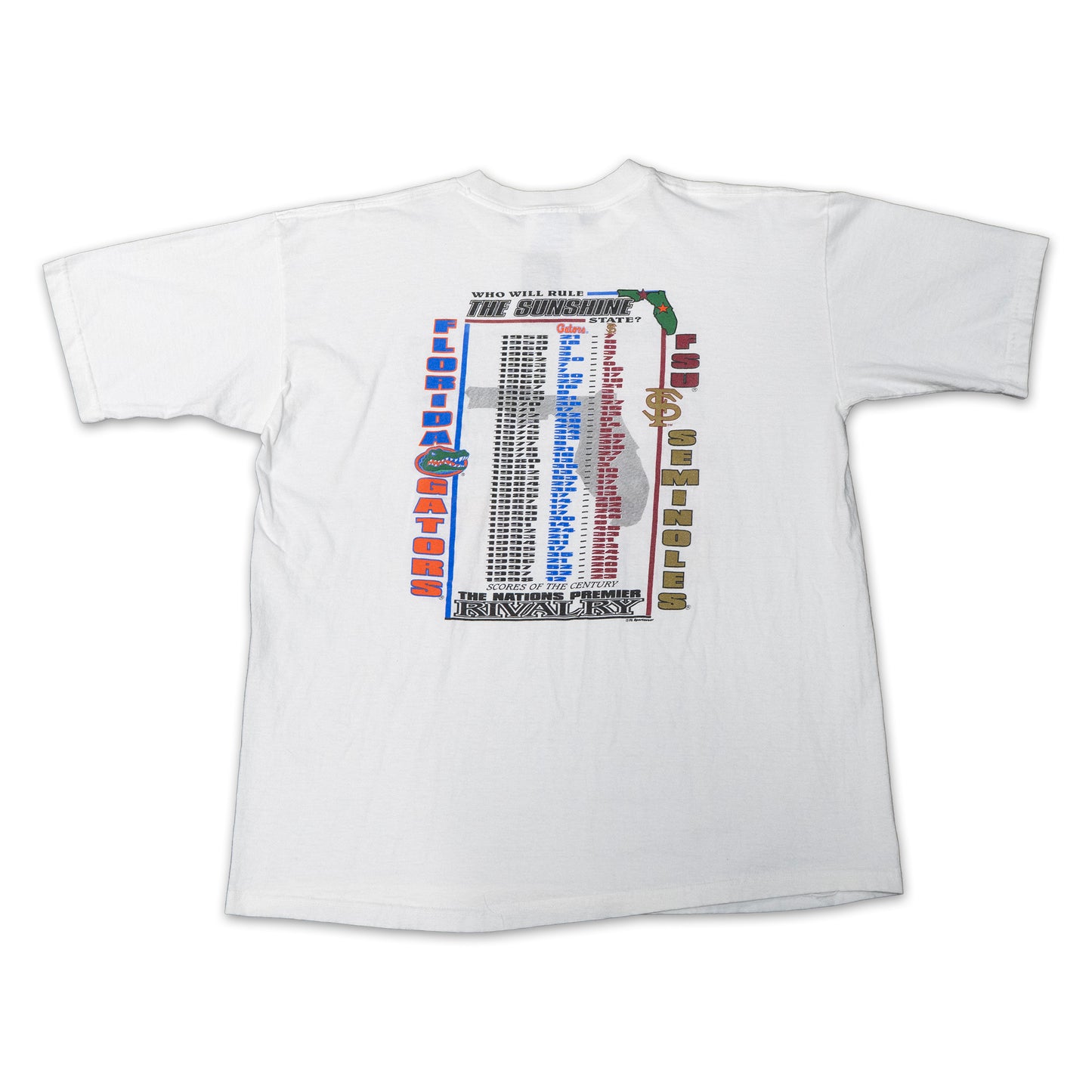 FSU v UF Last Game of the Century Shirt