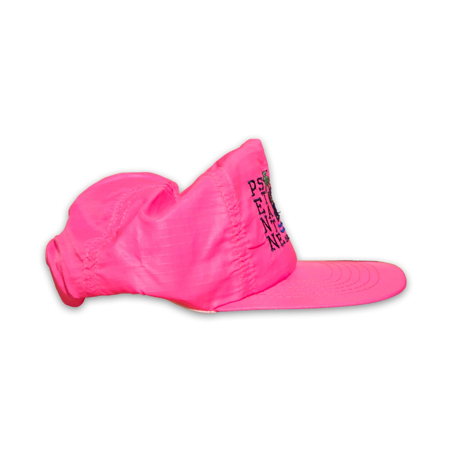 1990 Blockbuster Bowl Neon Pink Hat