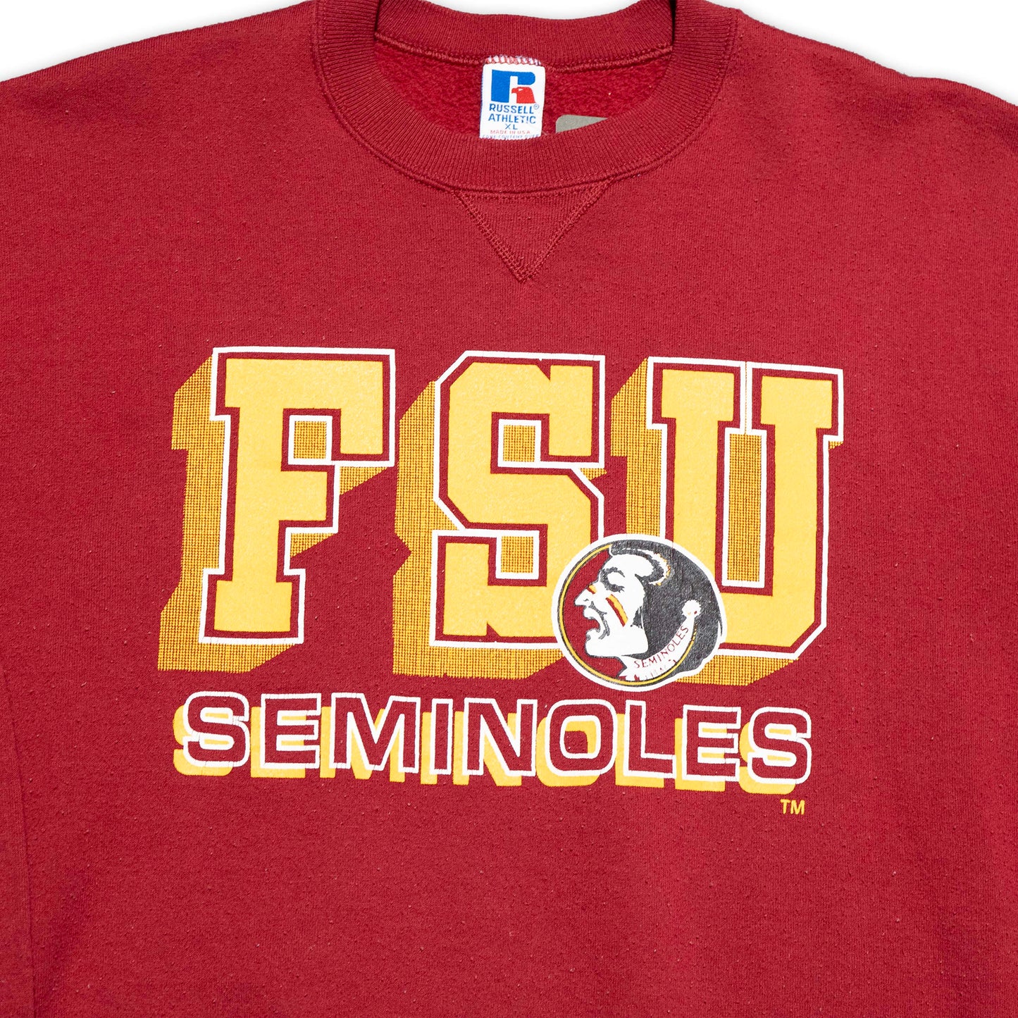 FSU Block Print Russel Sweatshirt