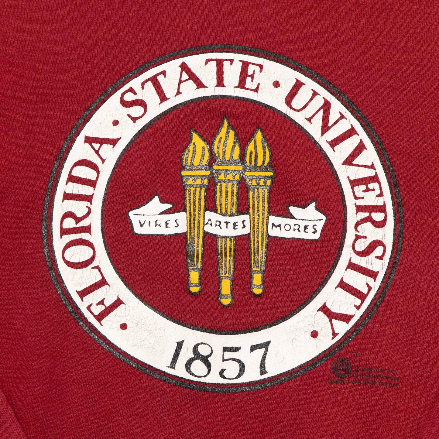 FSU Russel 3 Torches Seal Sweatshirt