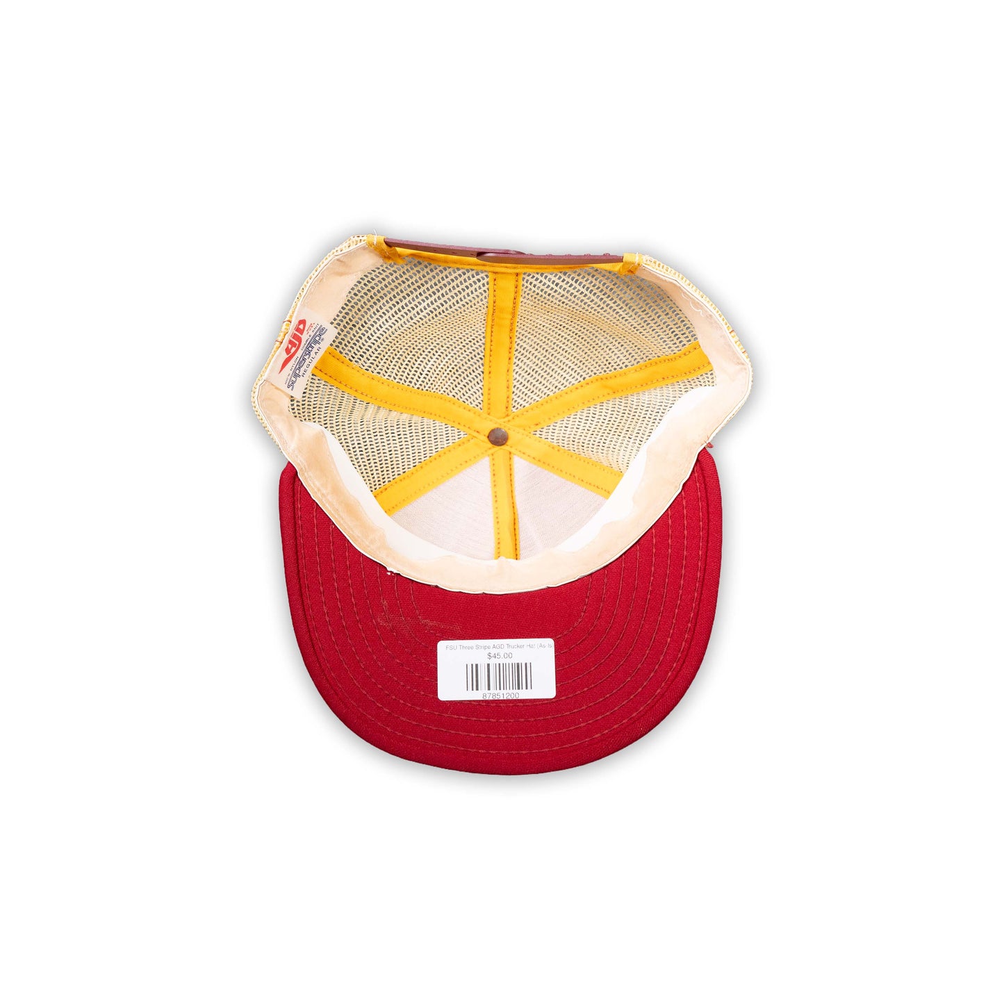 FSU Three Stripe AGD Trucker Hat (As-Is)