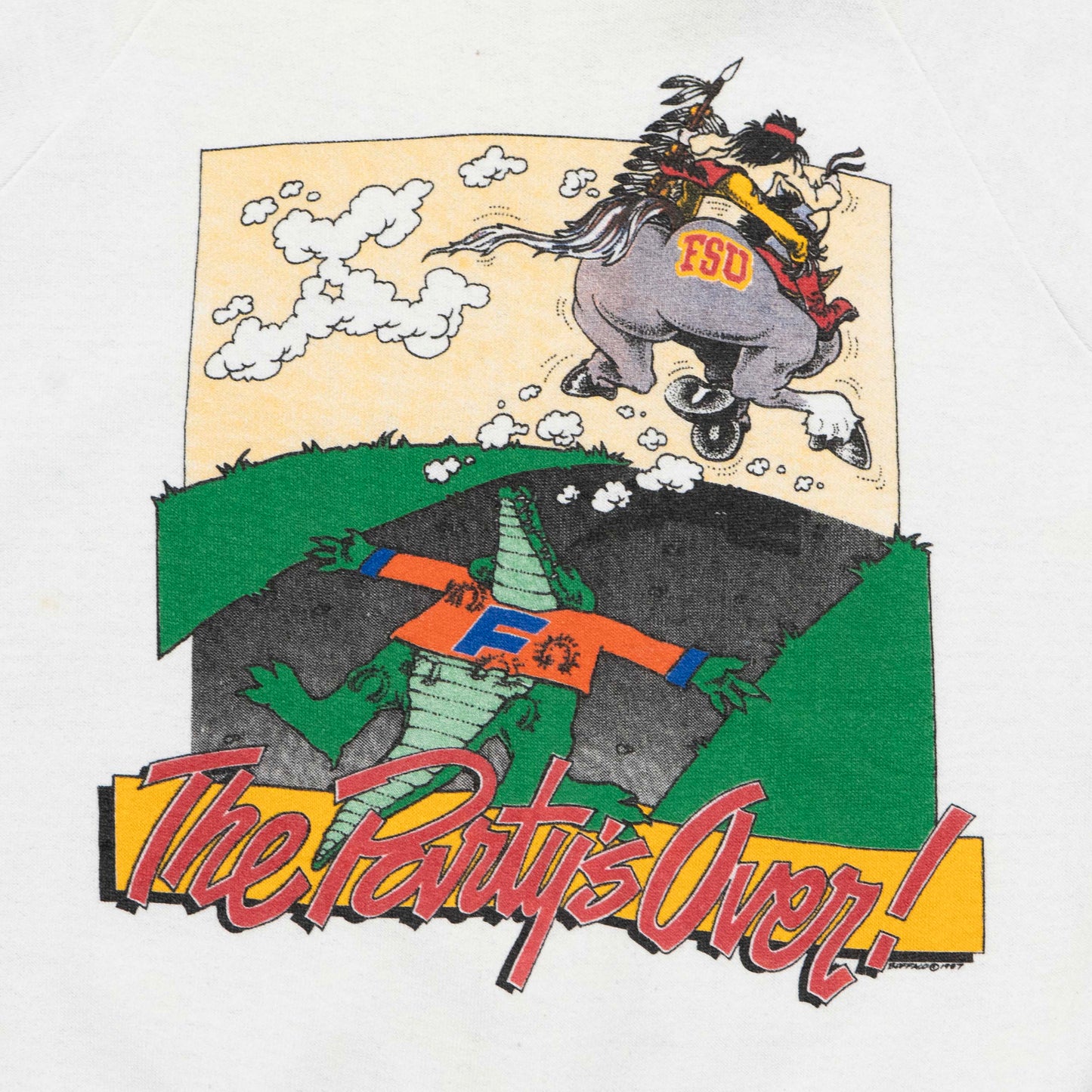 FSU The Party's Over Crewneck (As-Is)