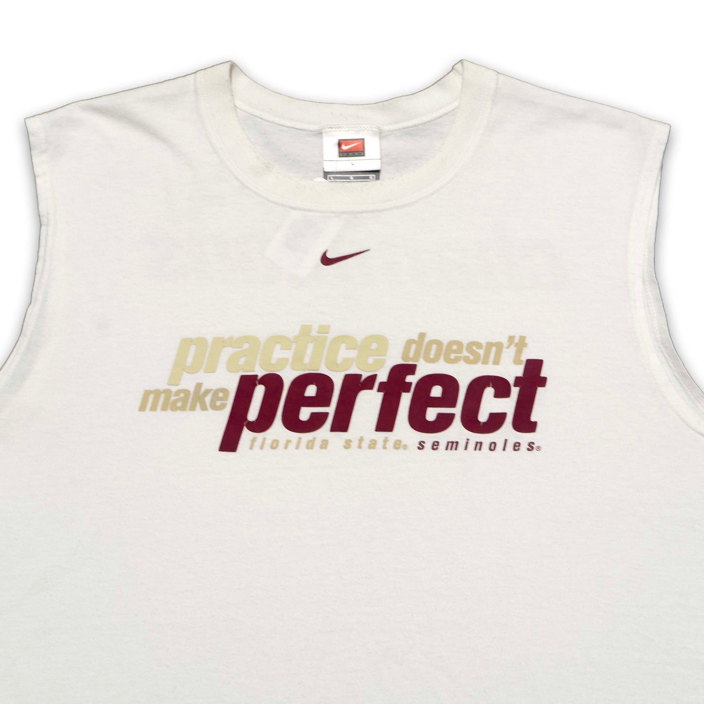 Practice Doesn't Make Perfect Nike Cutoff Shirt