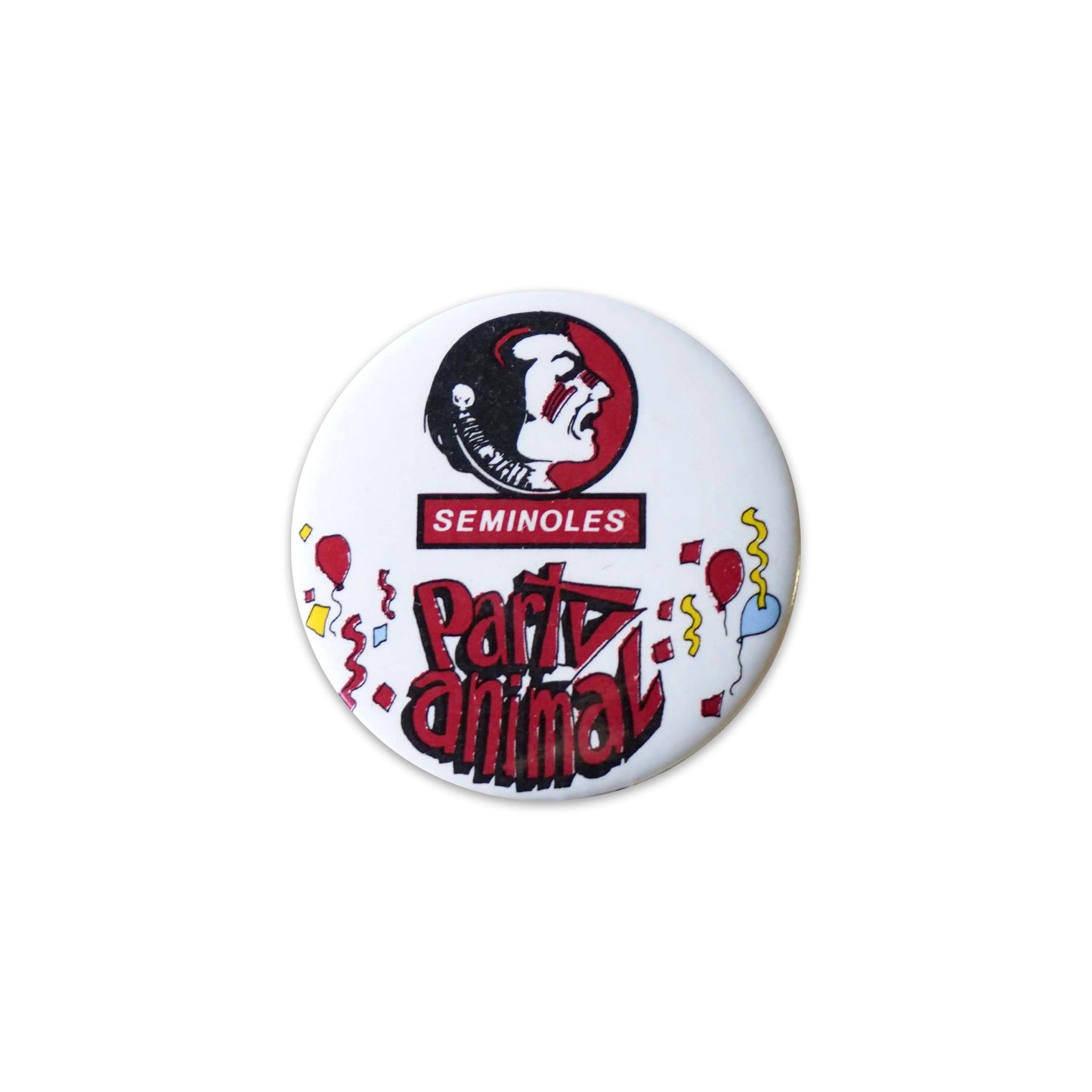 Seminoles Party Animal Button
