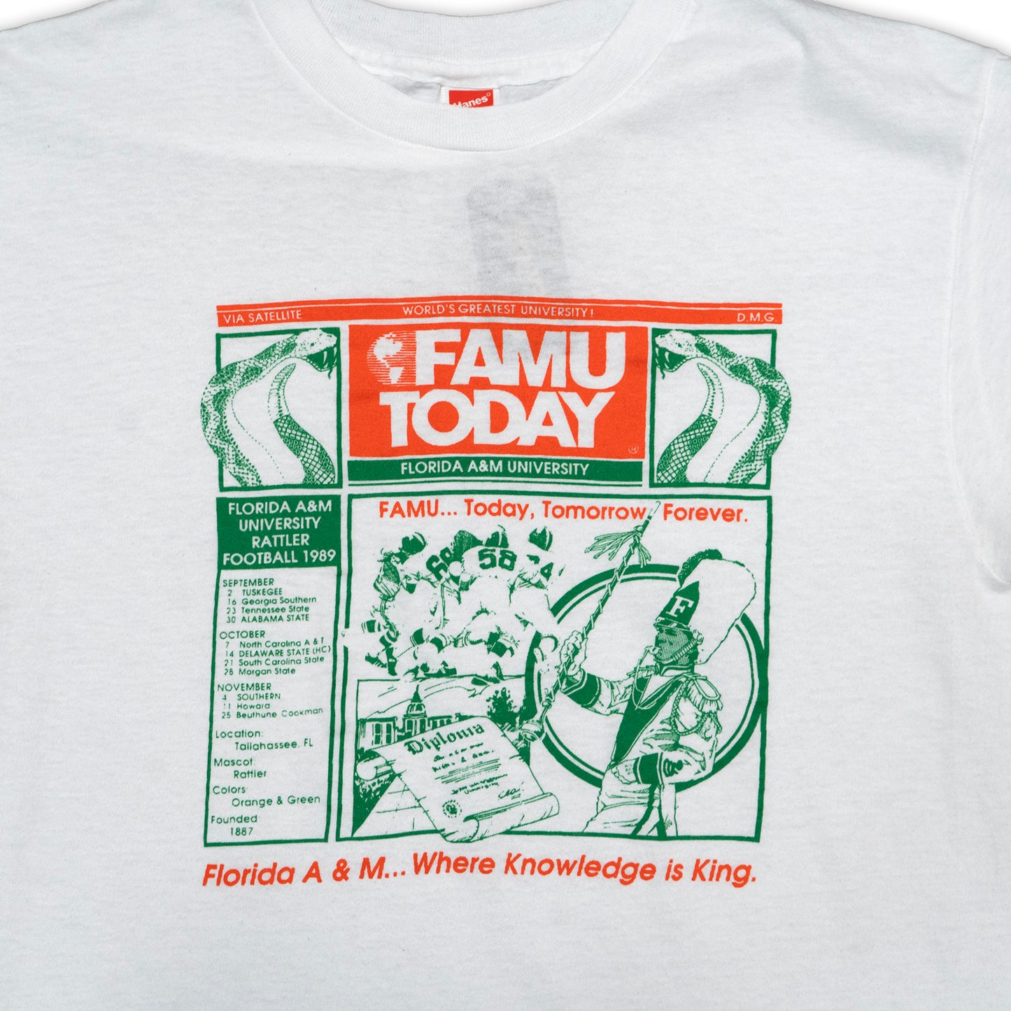FAMU "Today, Tomorrow, Forever." Tee