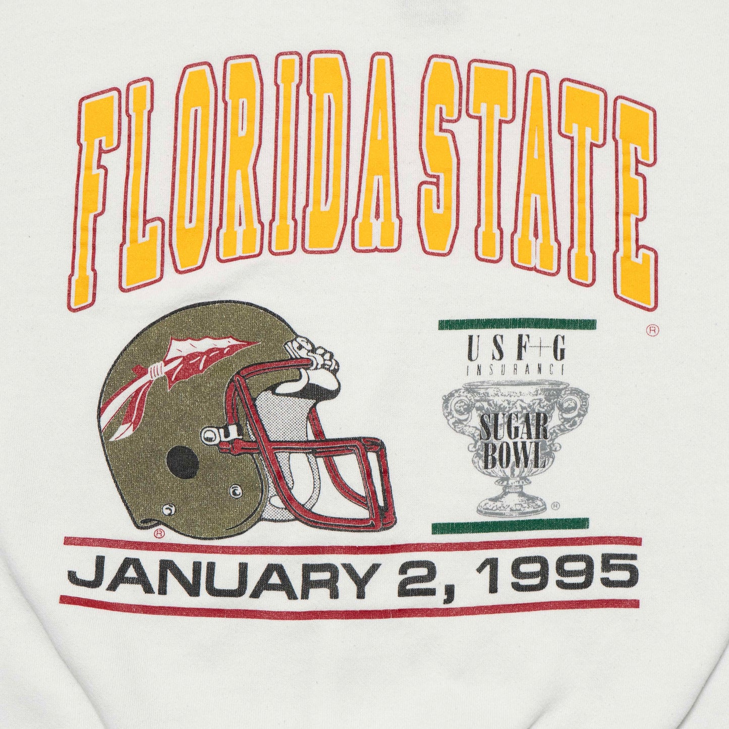FSU 1995 Sugar Bowl Tultex Sweatshirt