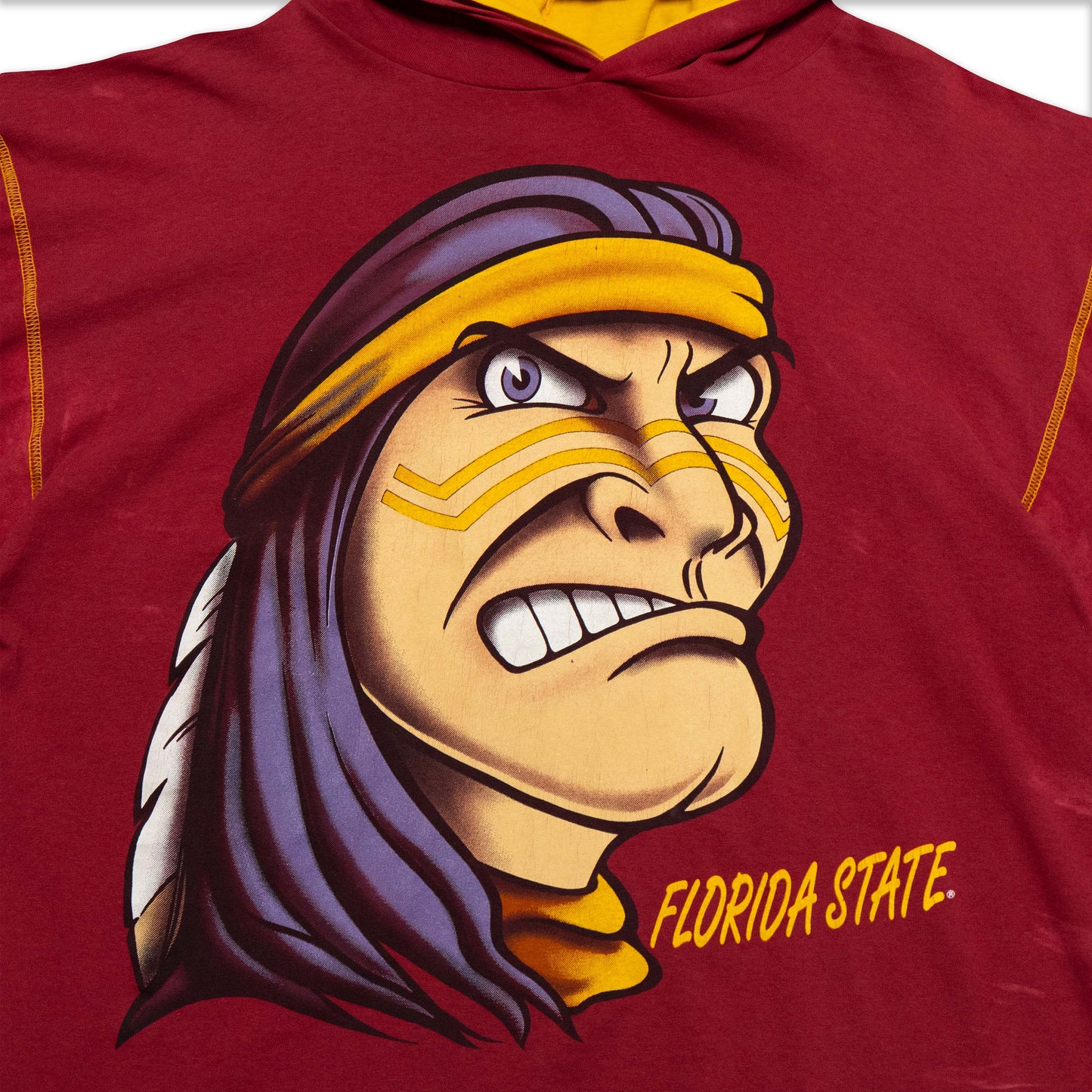 FSU Big Face Hooded Shirt