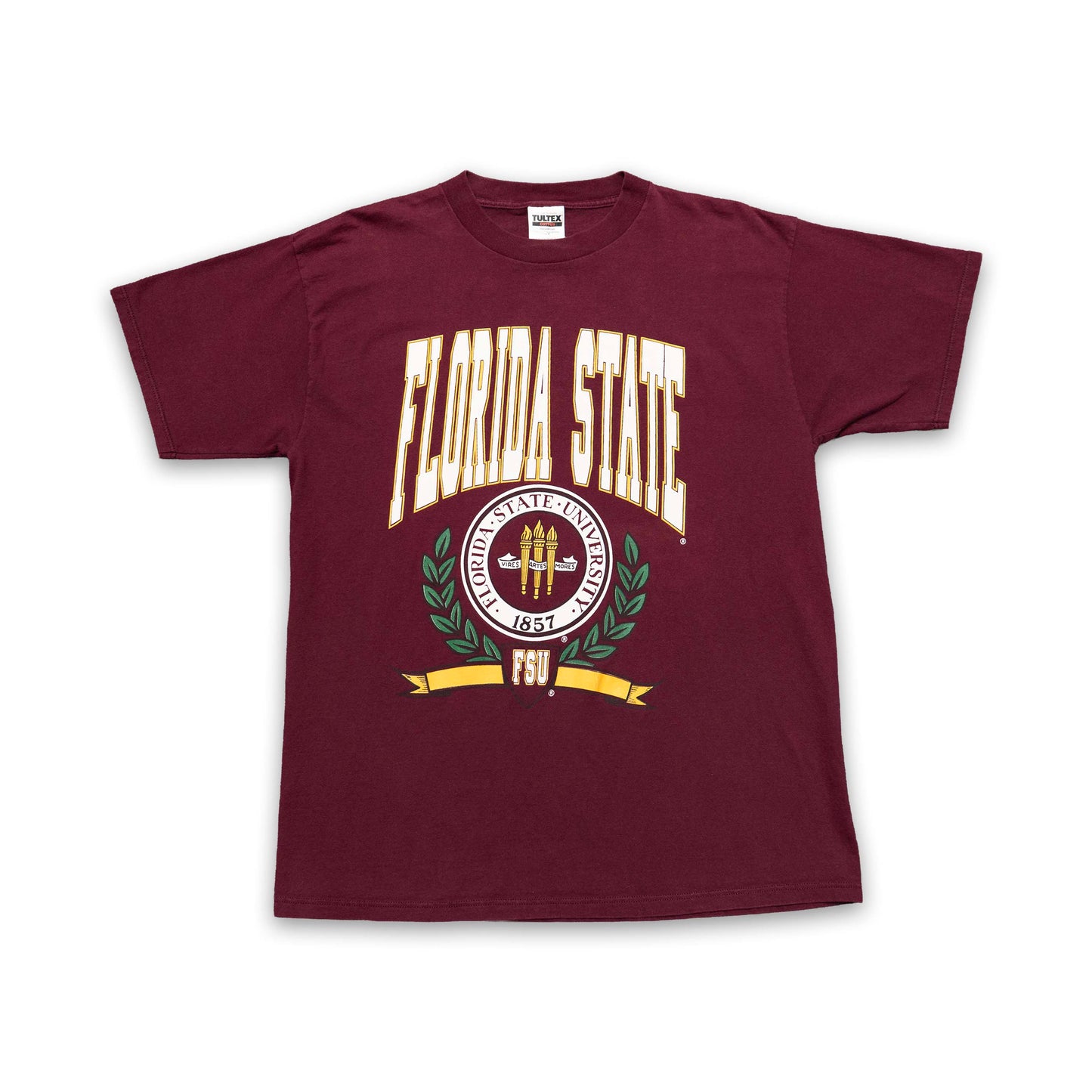 FSU Tultex Laurel Leaf Seal Tee