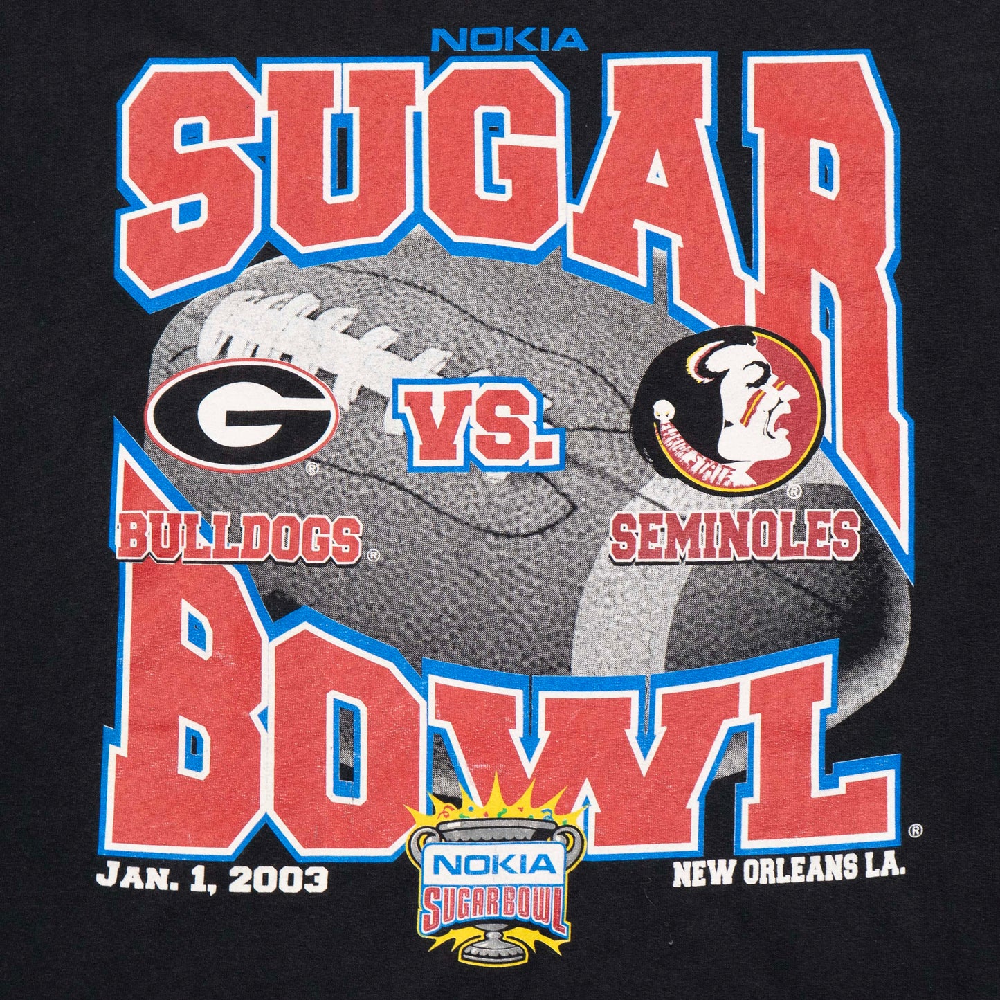 FSU vs UGA 2003 Nokia Sugar Bowl Tee