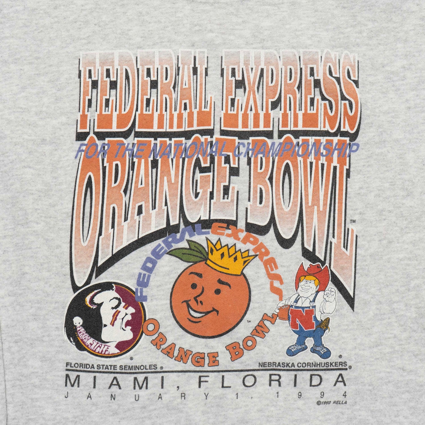 FSU Federal Express 1994 Sweatshirt