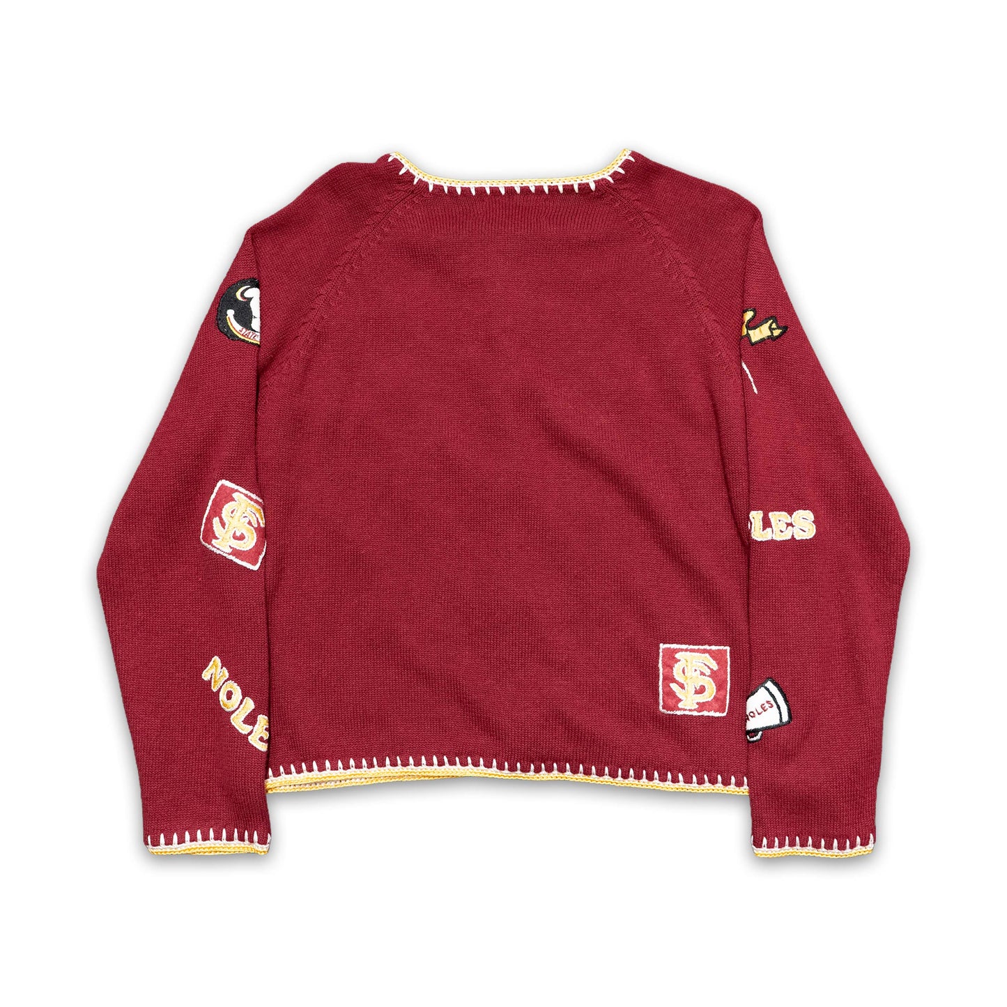 FSU Castles Sport Patch Cardigan