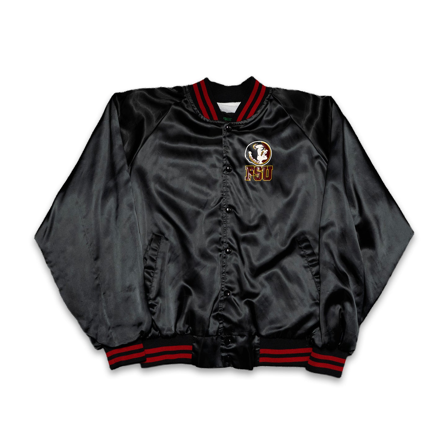 FSU Black Satin Bridgeport Jacket