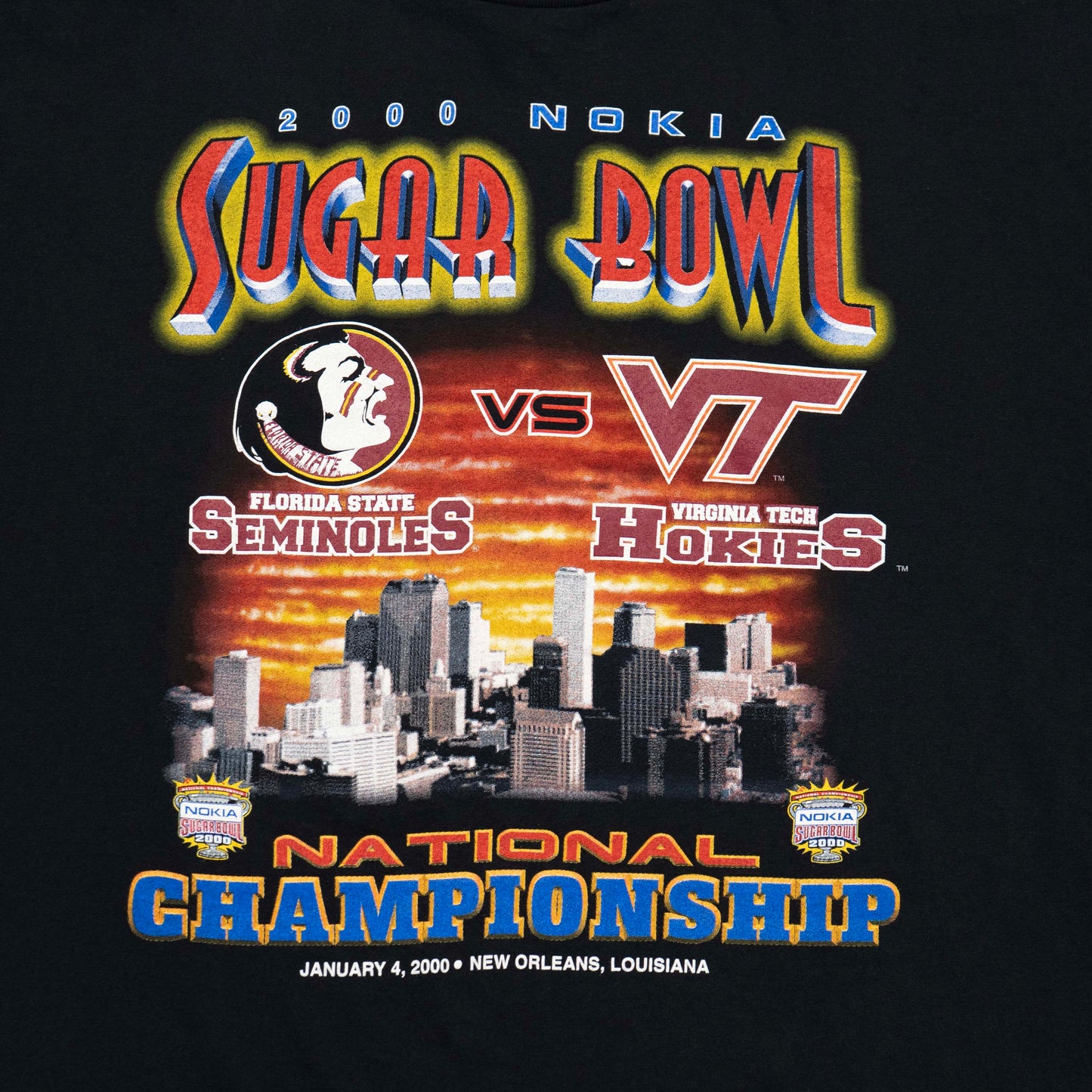 FSU 2000 Sugar Bowl Dynasty Shirt