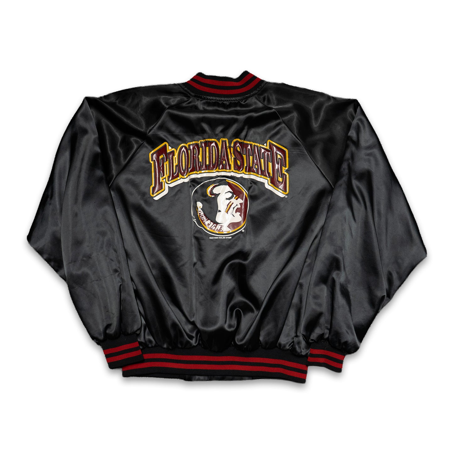 FSU Black Satin Bridgeport Jacket