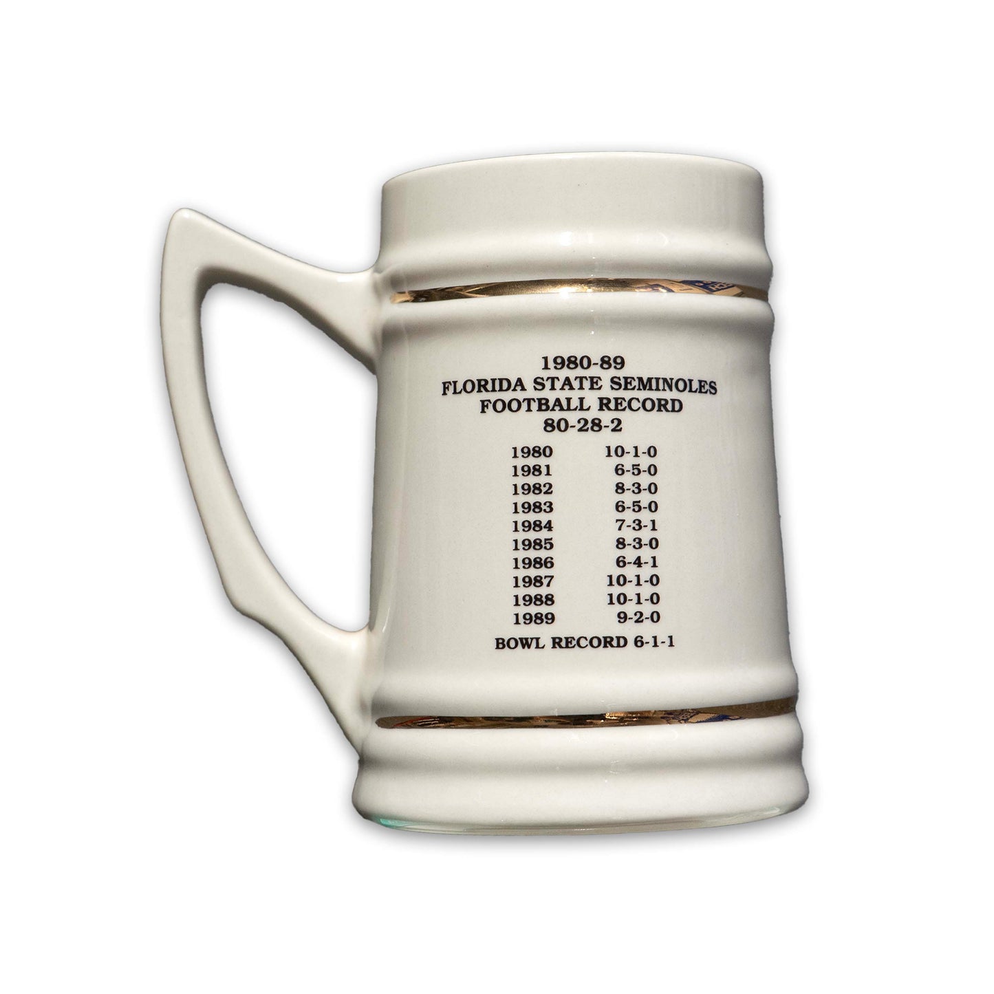 FSU 1980's Team of the Decade Stein