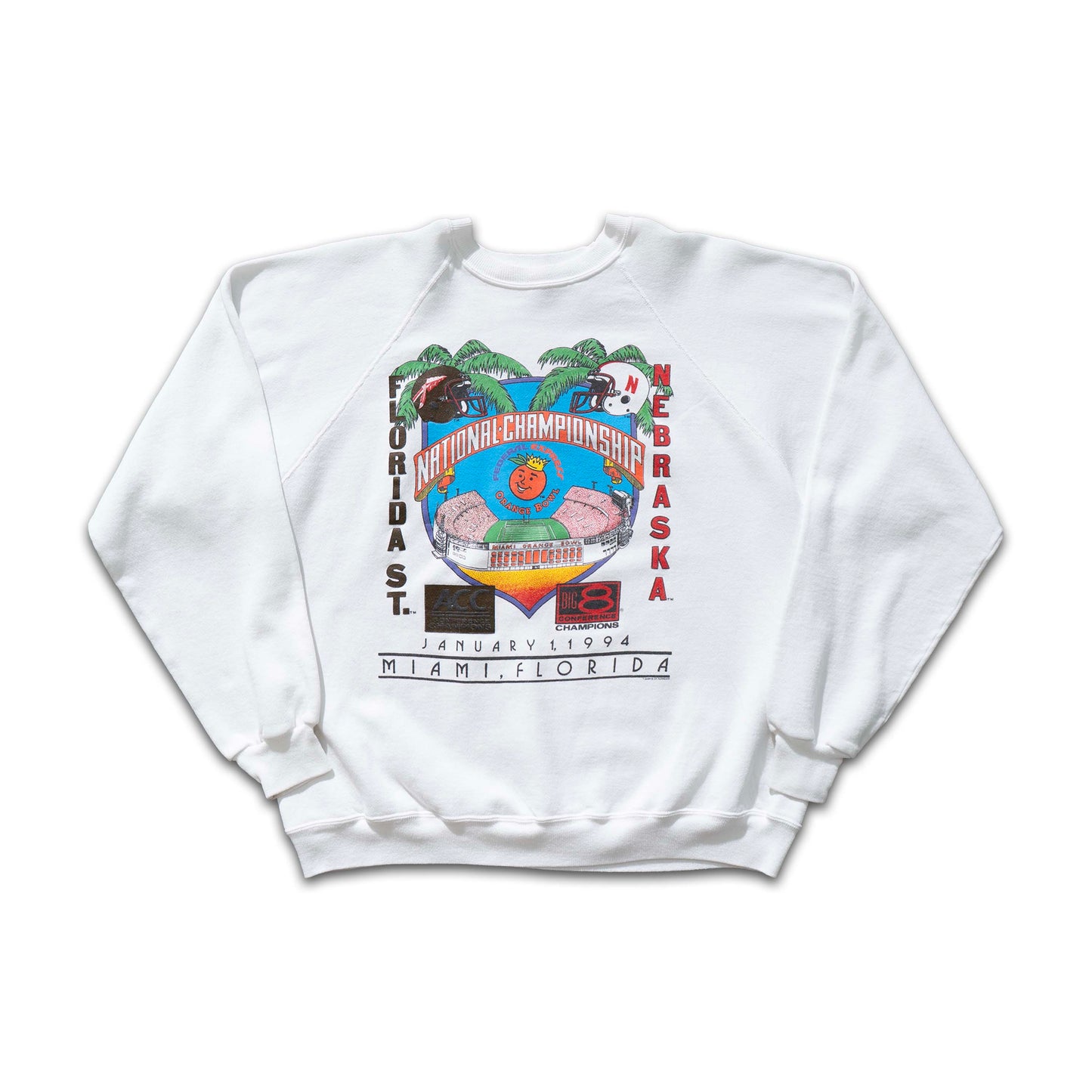 FSU vs Nebraska 1994 National Champs Sweatshirt
