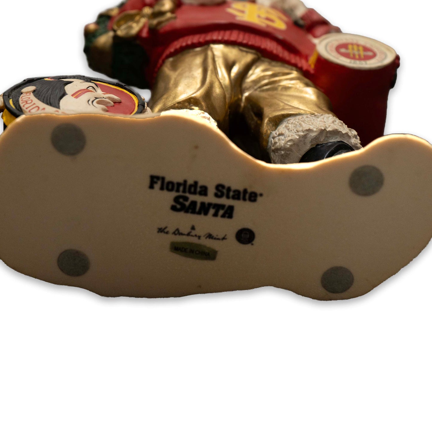FSU Santa with Toy Bag Figurine