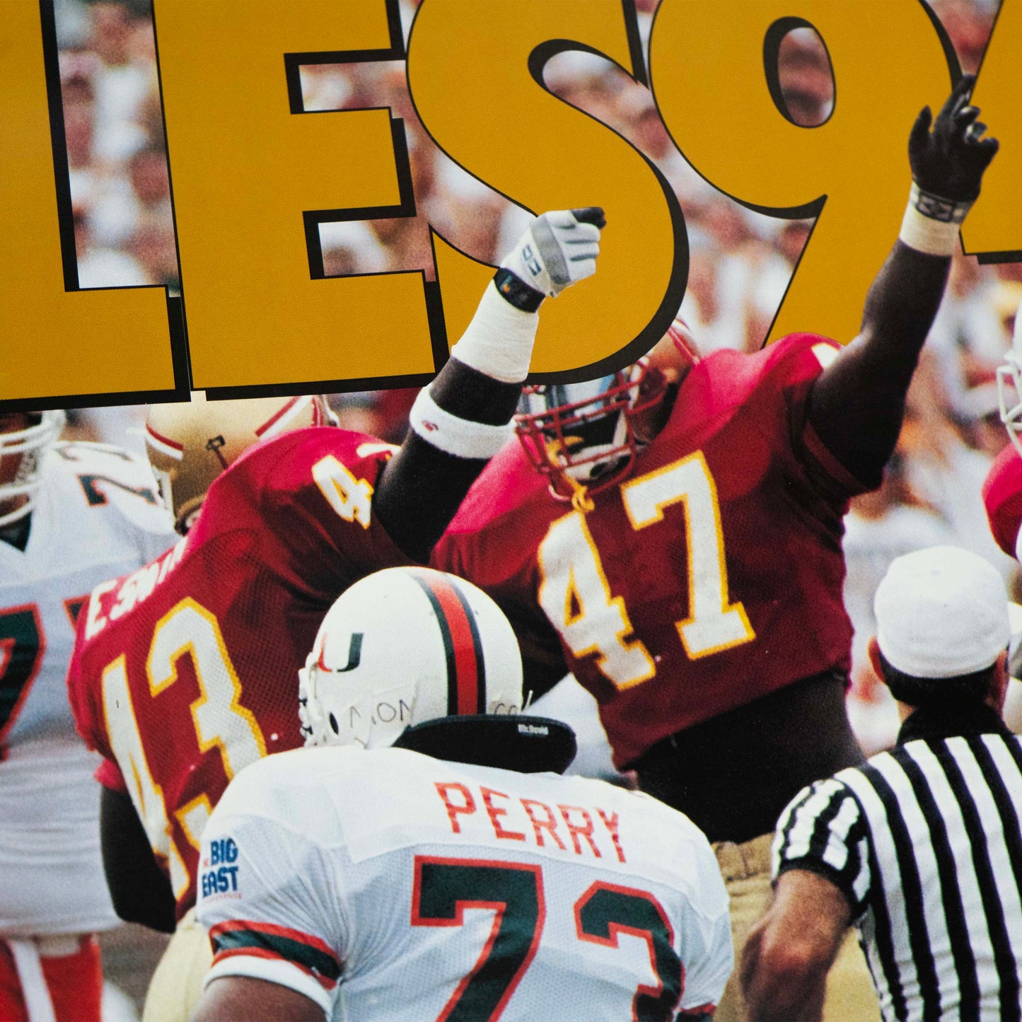 FSU 1994 Season Schedule Poster