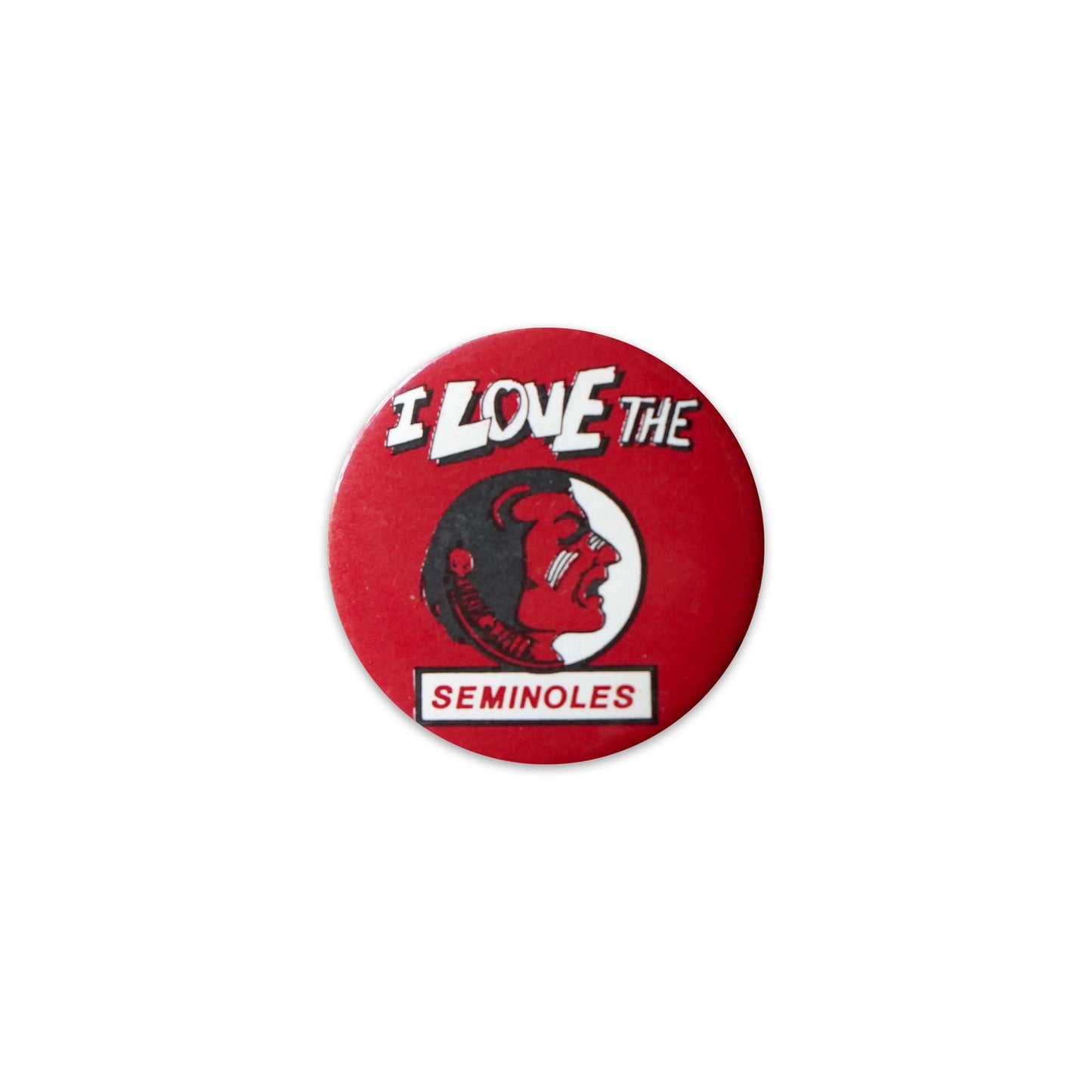 I Love the Seminoles Button