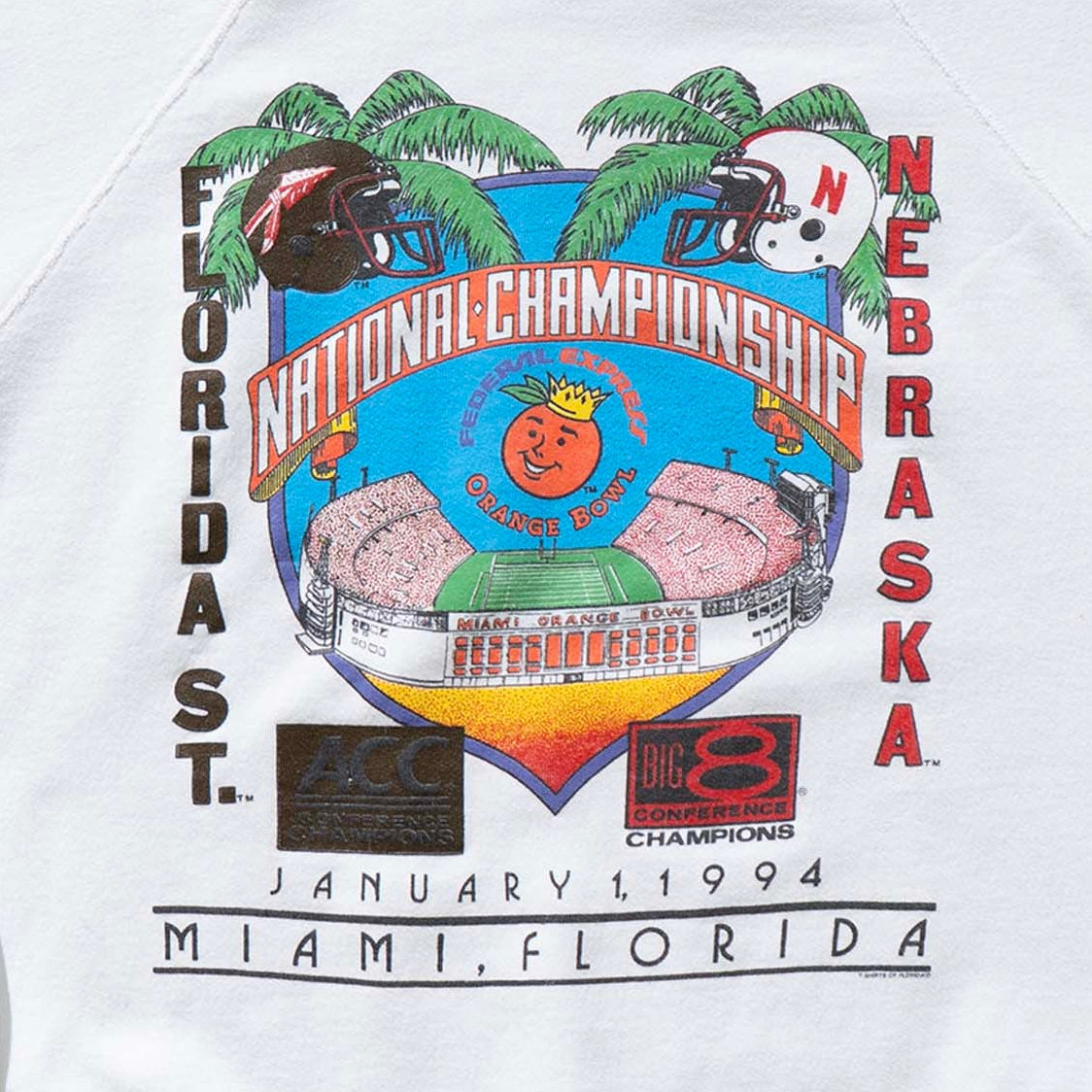 FSU vs Nebraska 1994 National Champs Sweatshirt