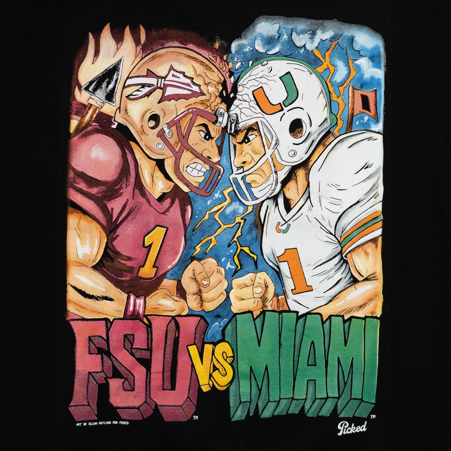 FSU vs Miami Game Tee