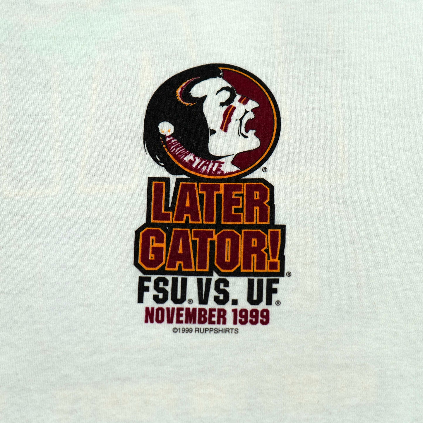 1999 FSU vs. UF Later Gator Shirt