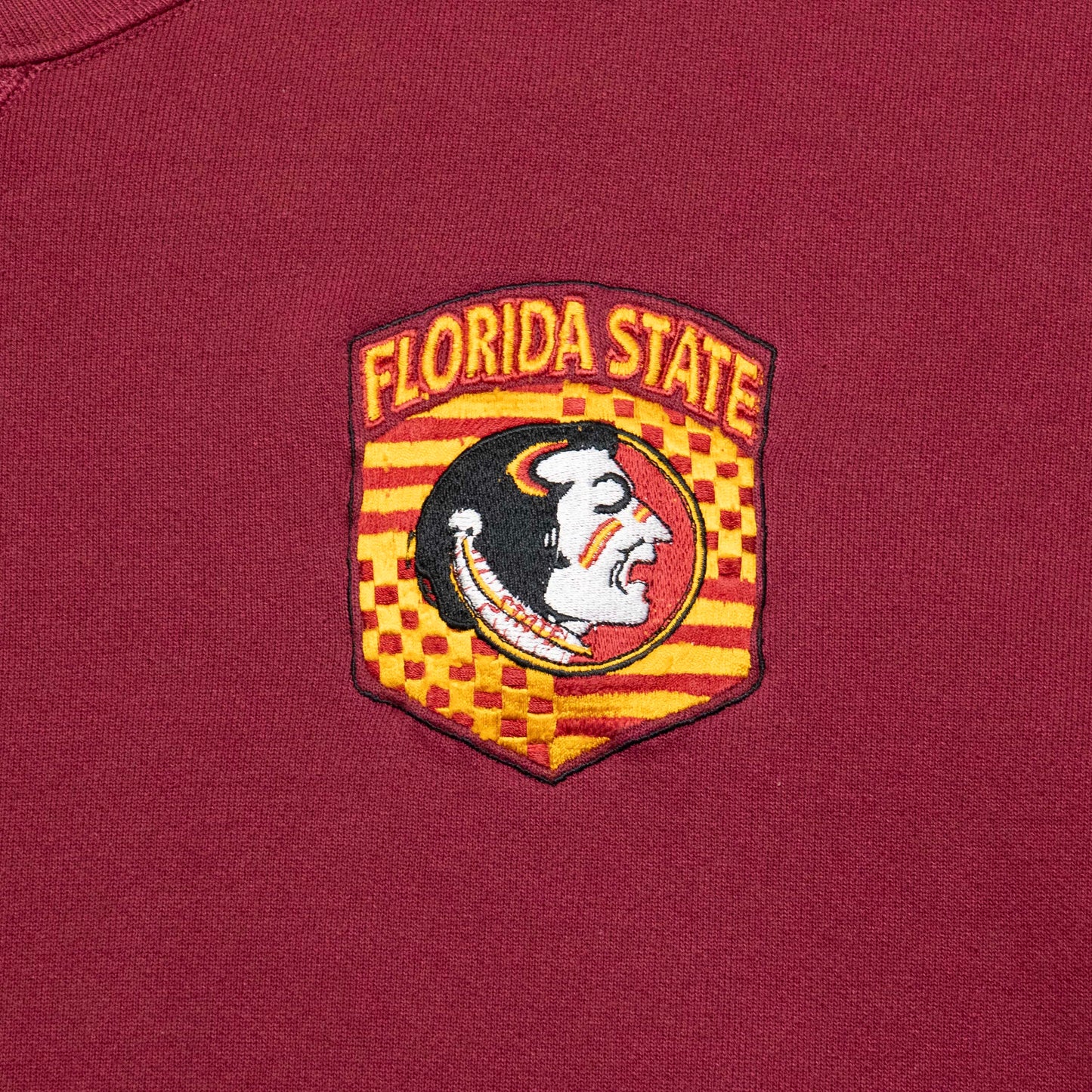 Florida State Coat of Arms Embroidered Bike Sweatshirt