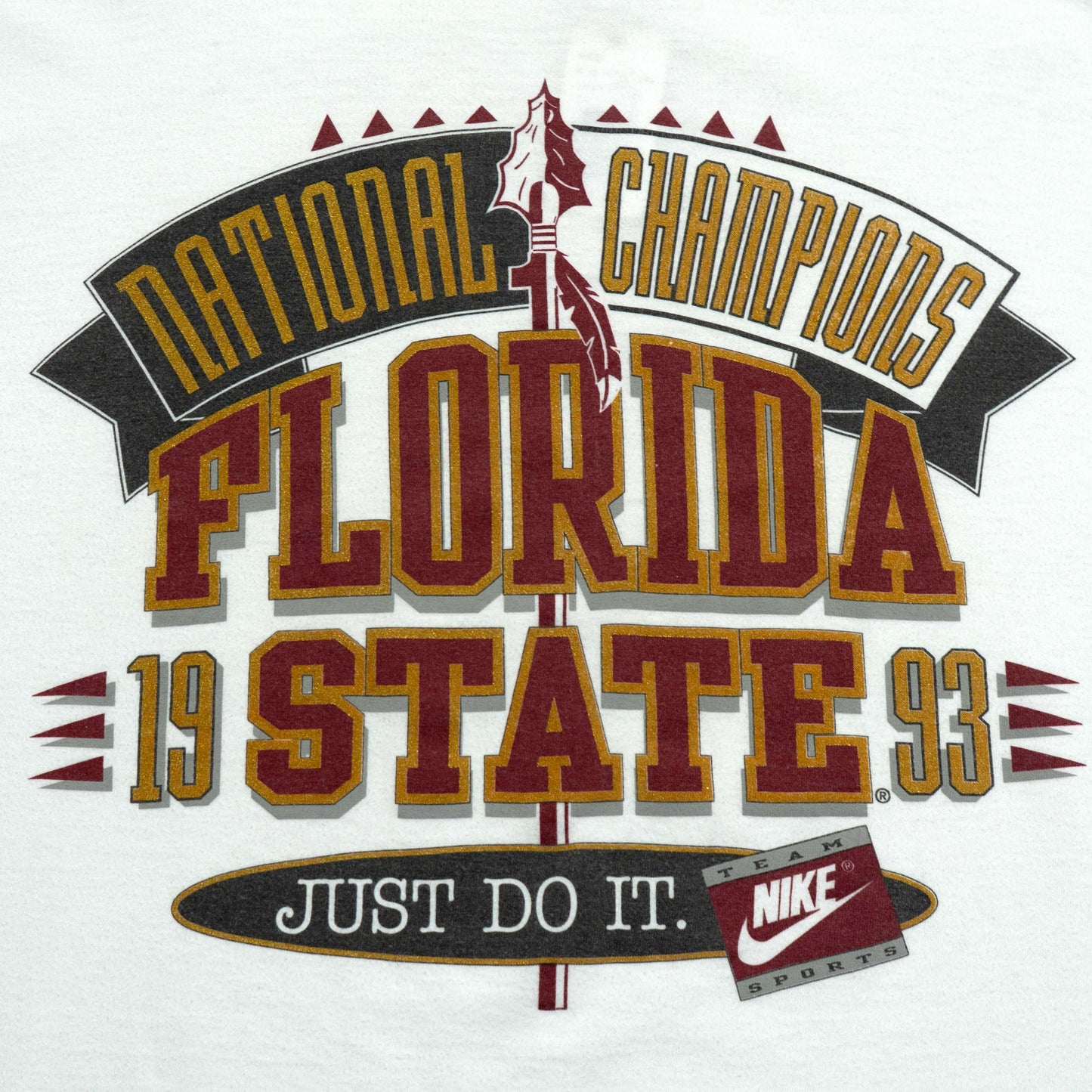 Florida State 1993 National Champions Nike Shirt