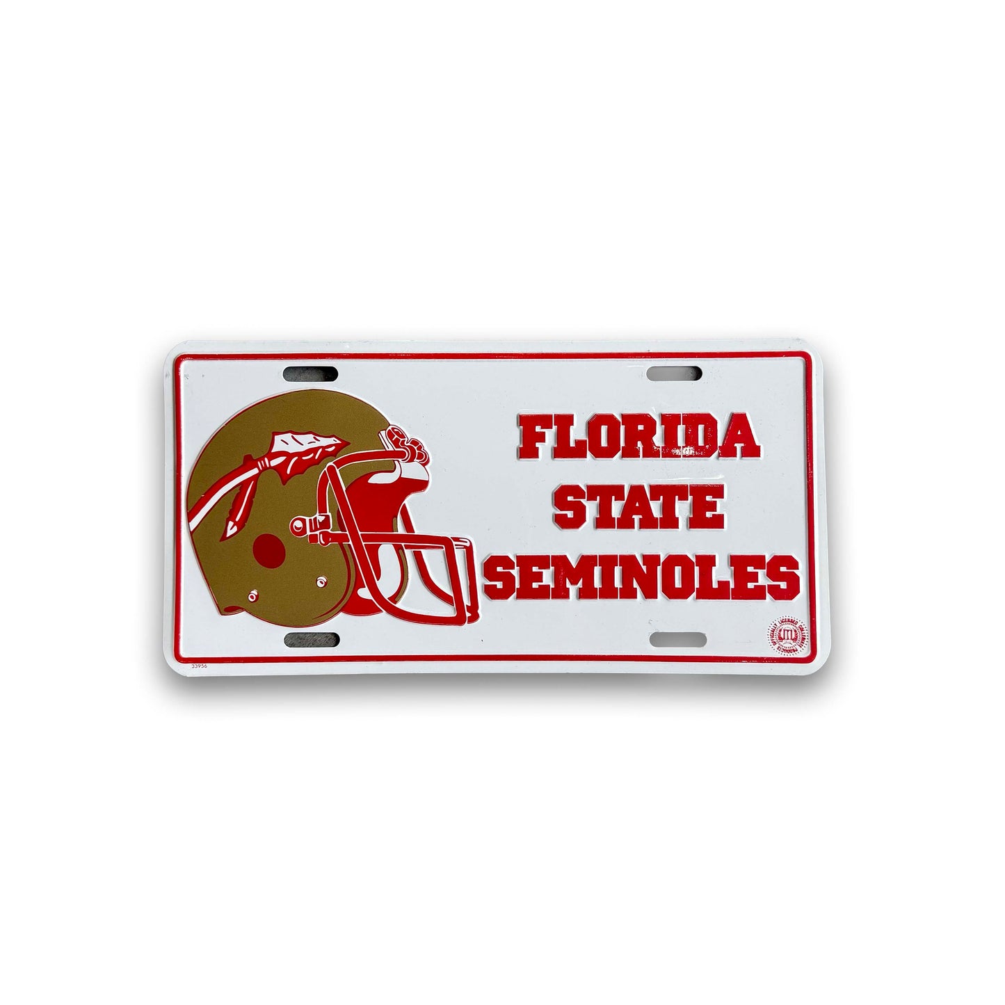 FSU Helmet License Plate