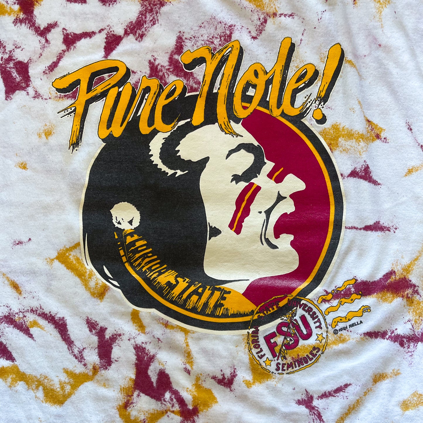 1993 Pure Nole Tie Dye Shirt
