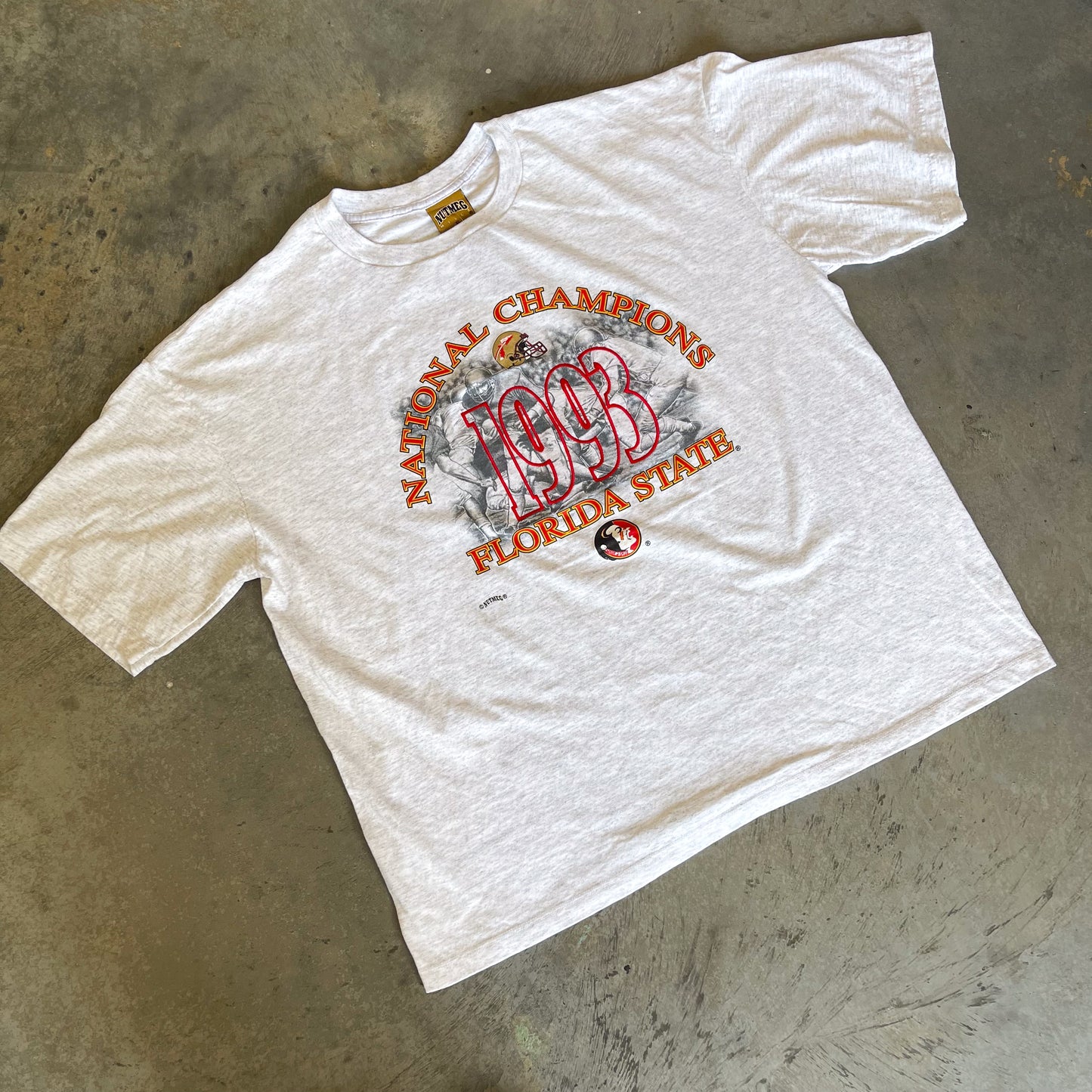 Nutmeg 1993 National Champs Shirt