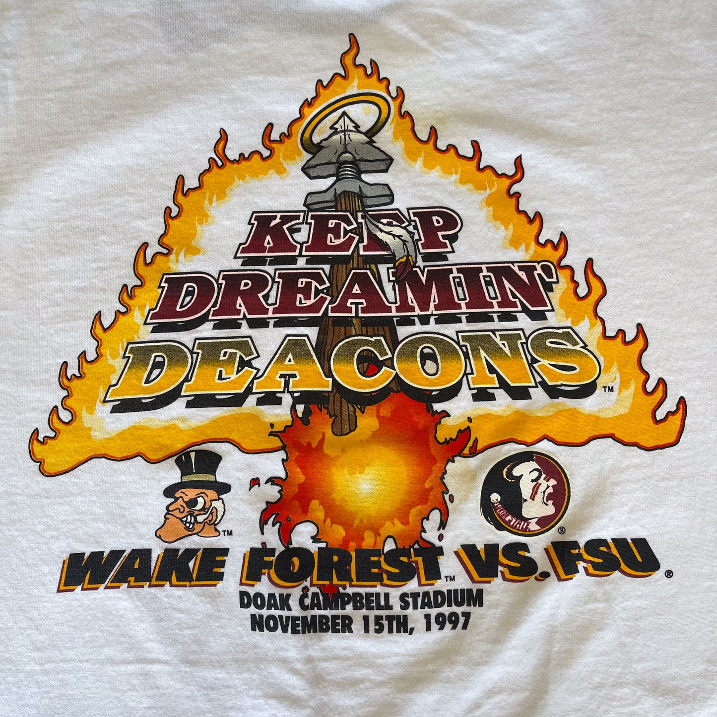 1997 FSU vs. Wake Forest Shirt